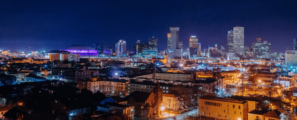 Downtown NOLA Skyline