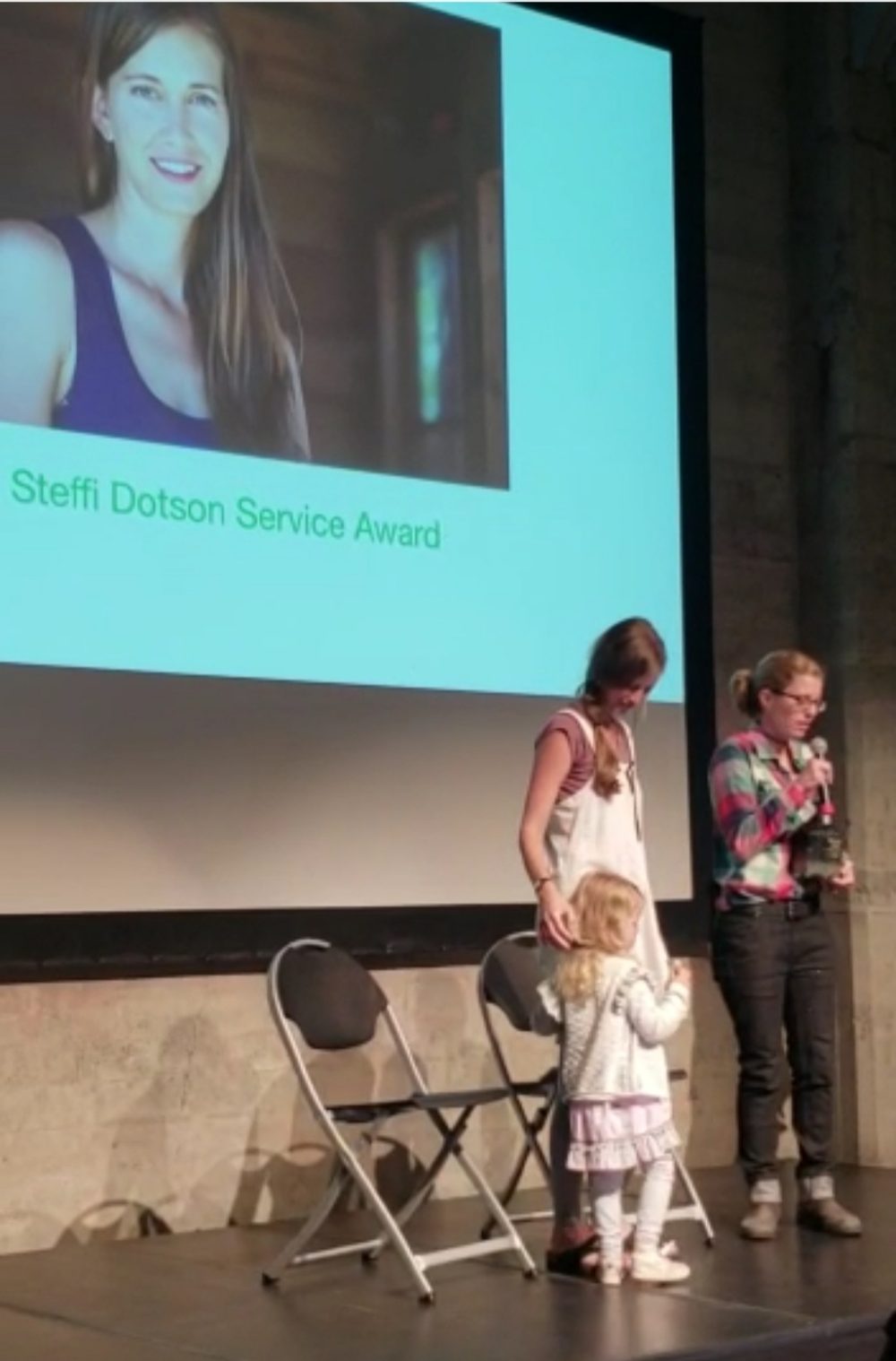 Steffi Dotson Award Ceremony