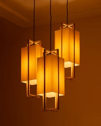 J Herman cross lamps