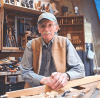 Jere Osgood in His Studio