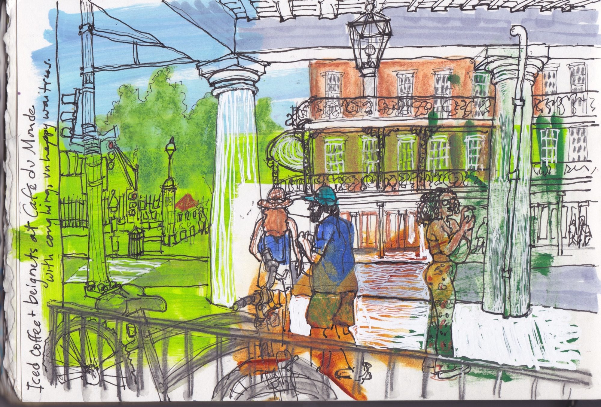 Cafe du Monde sketch