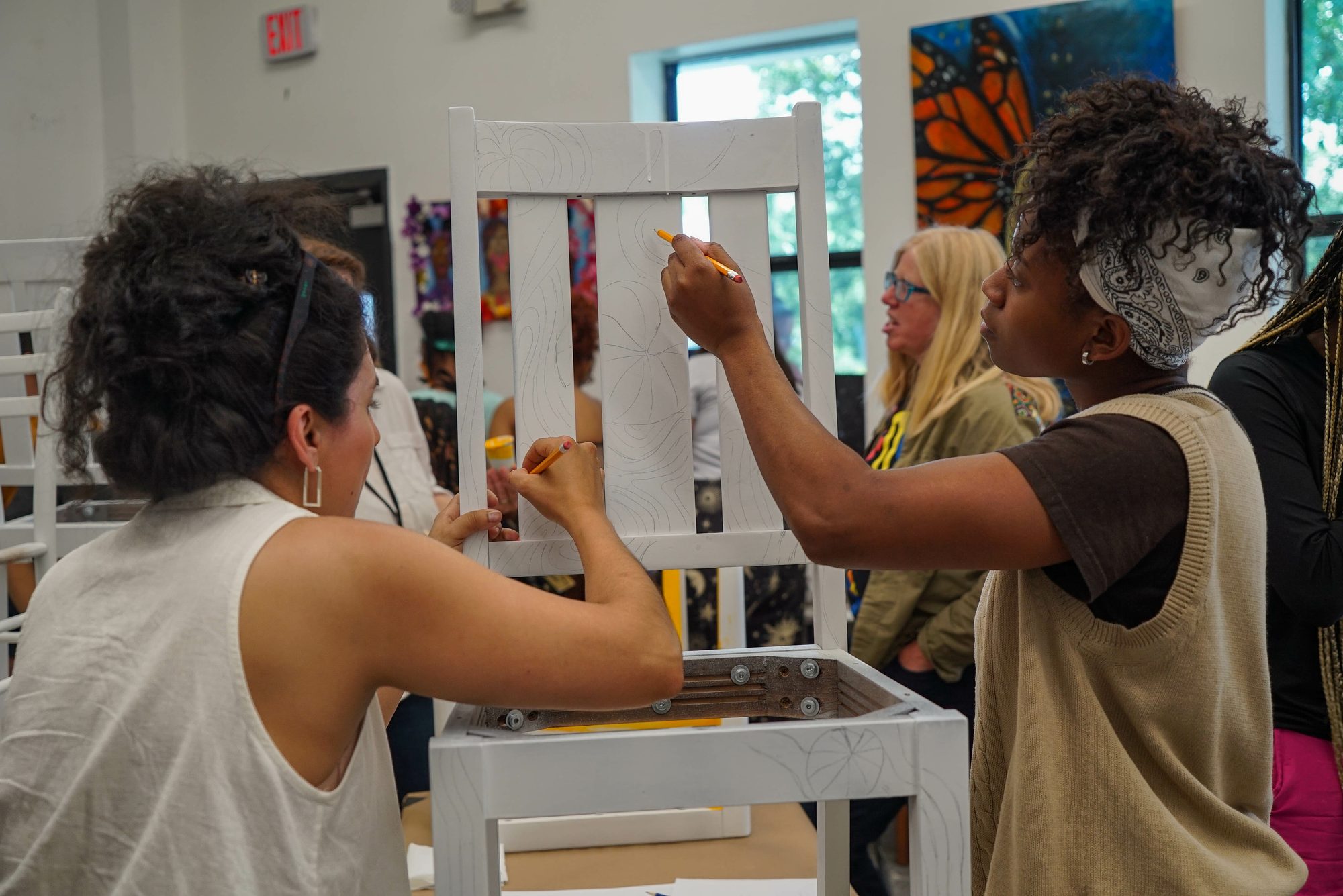 The Story of Design Chair in progress