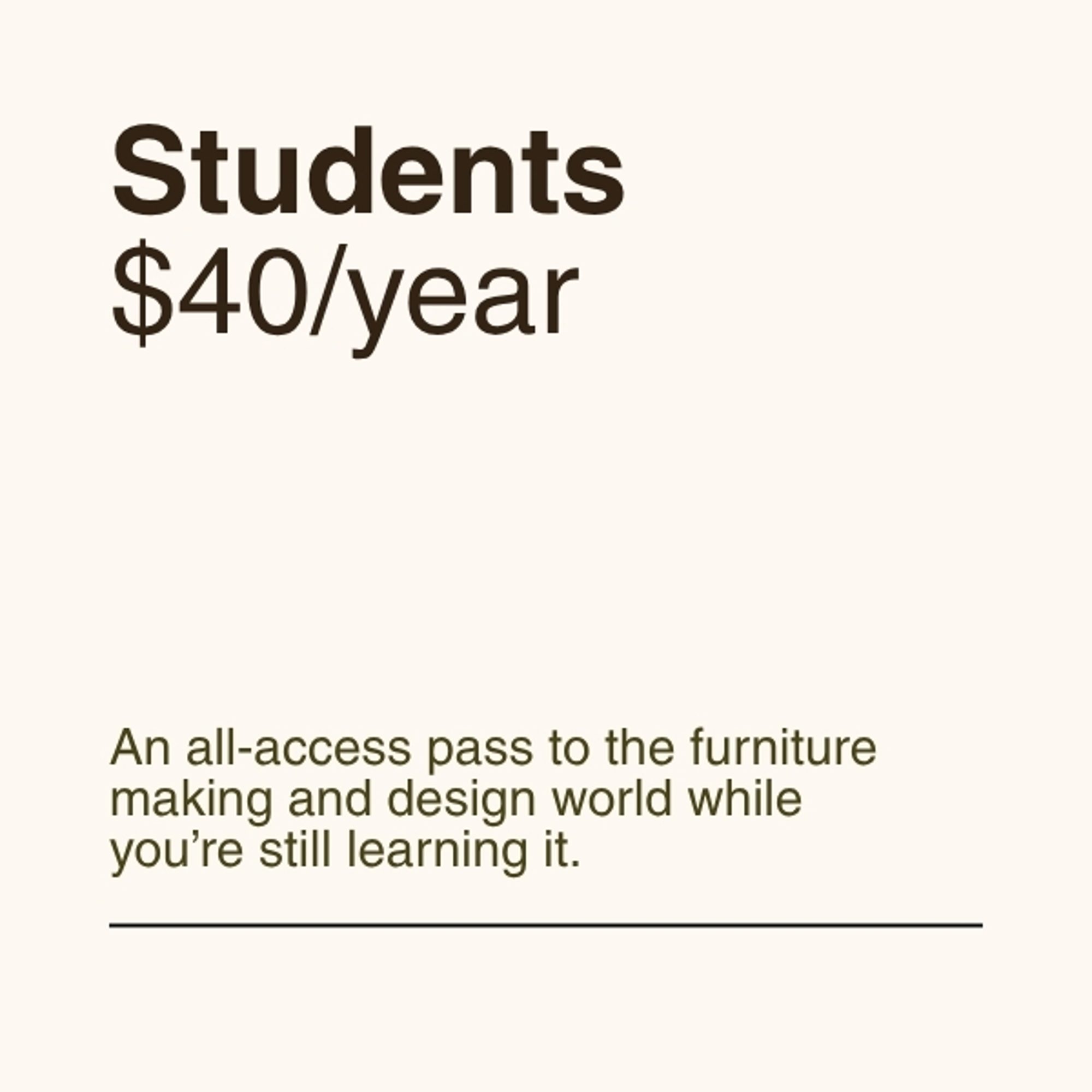 Student Membership