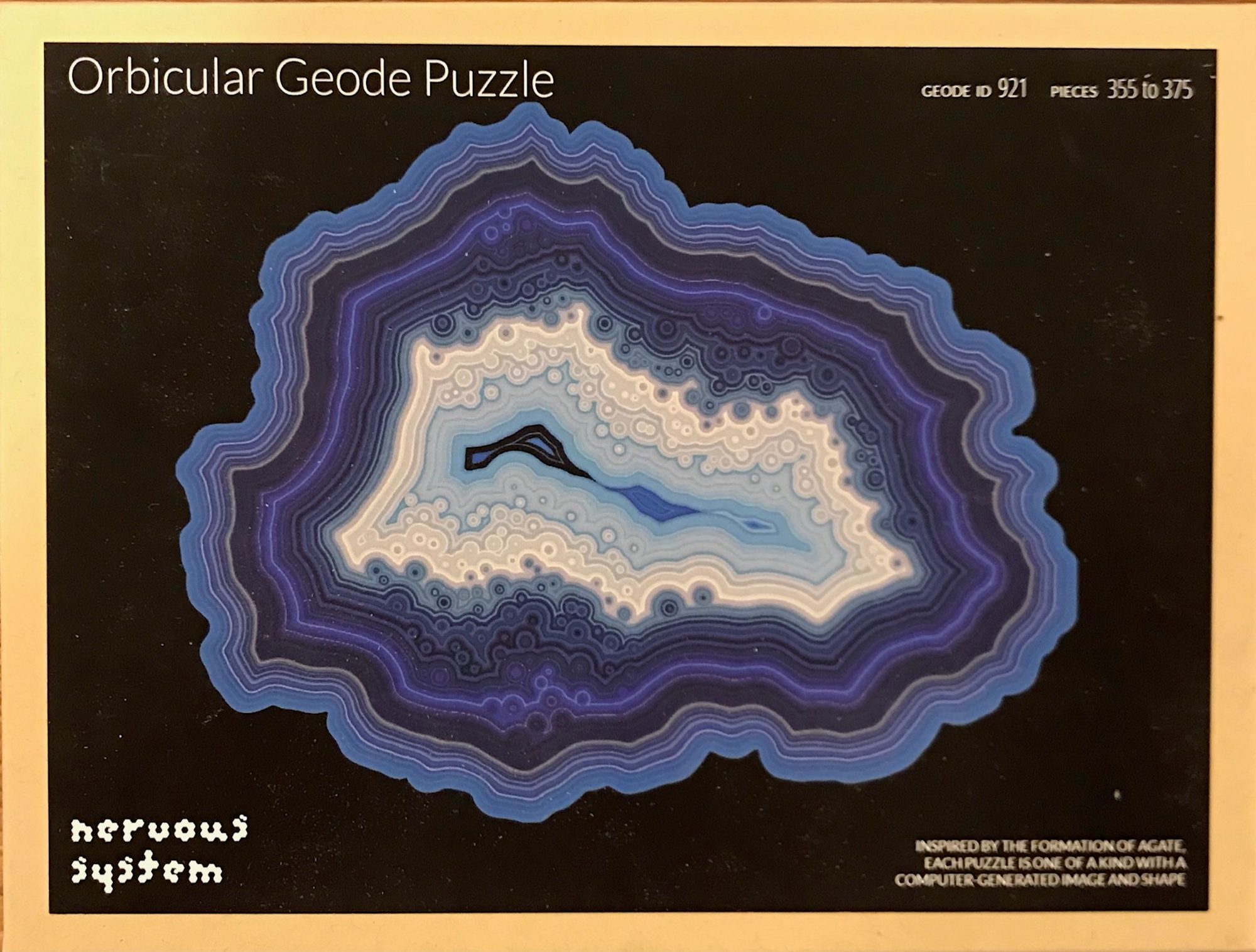 Orbicular Geode Puzzle 921