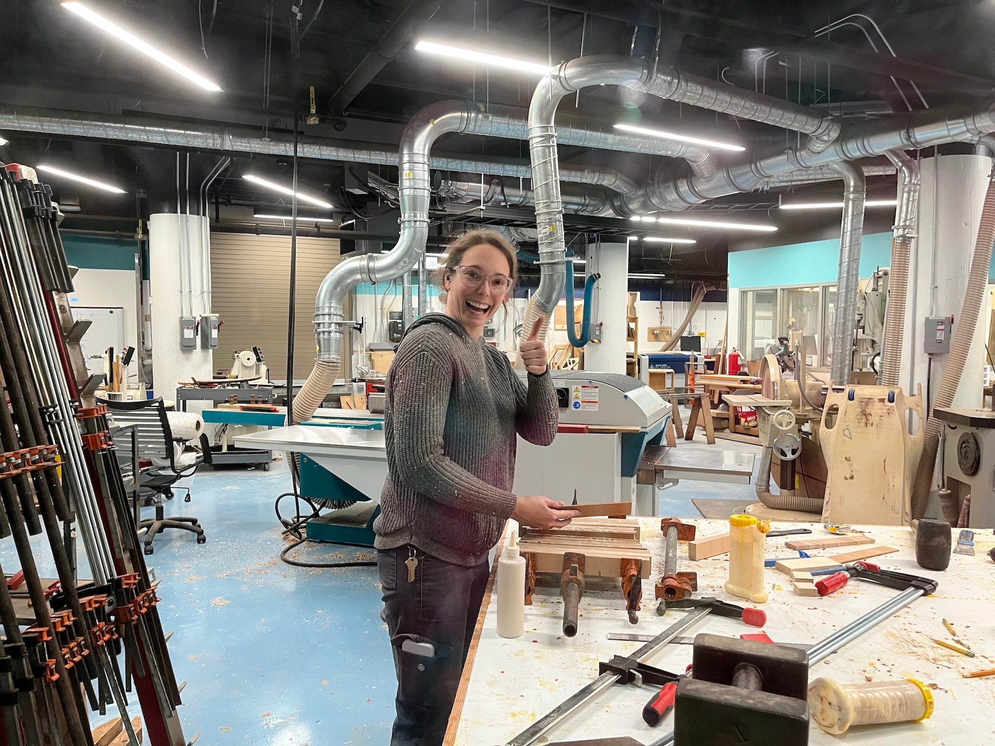 Charlotte in the Hobby Shop