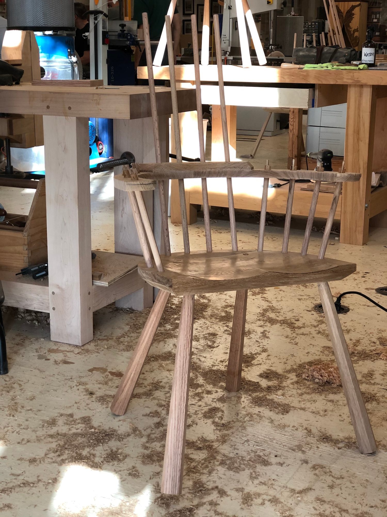 FSW Welsh chair in progress
