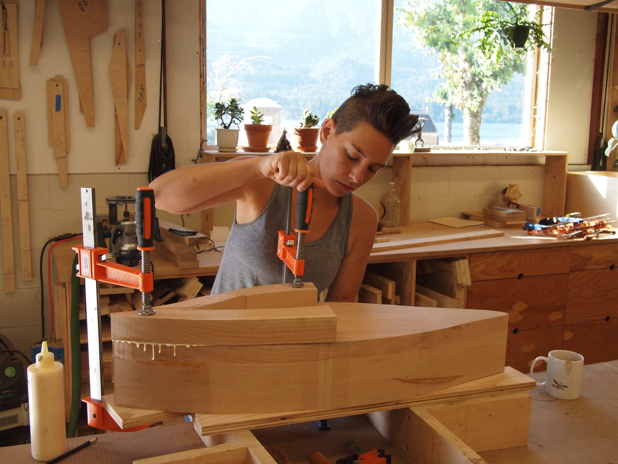 Port Townsend Student Glue Up Project