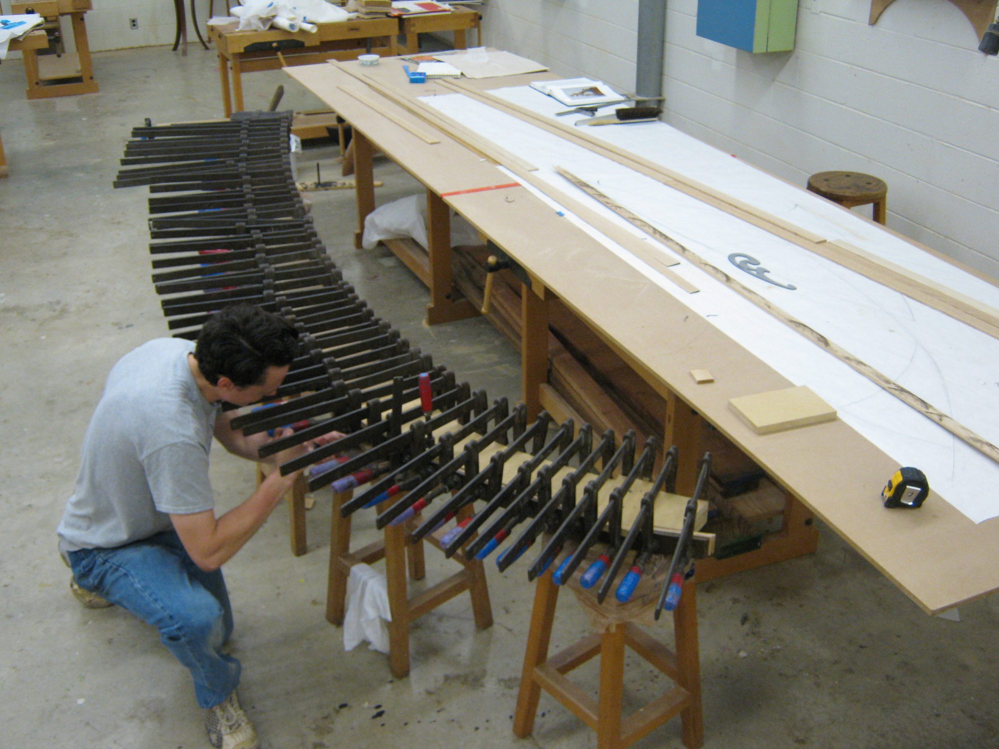 Tenn Tech Patterson Glue Up