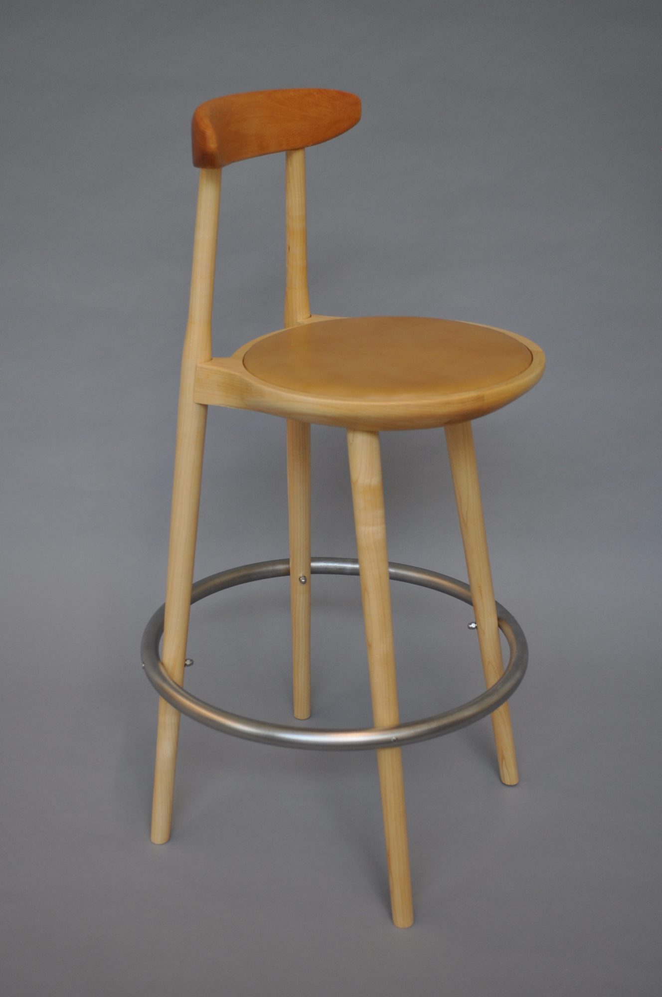 UA Little Rock Dudley Meadows beech stool
