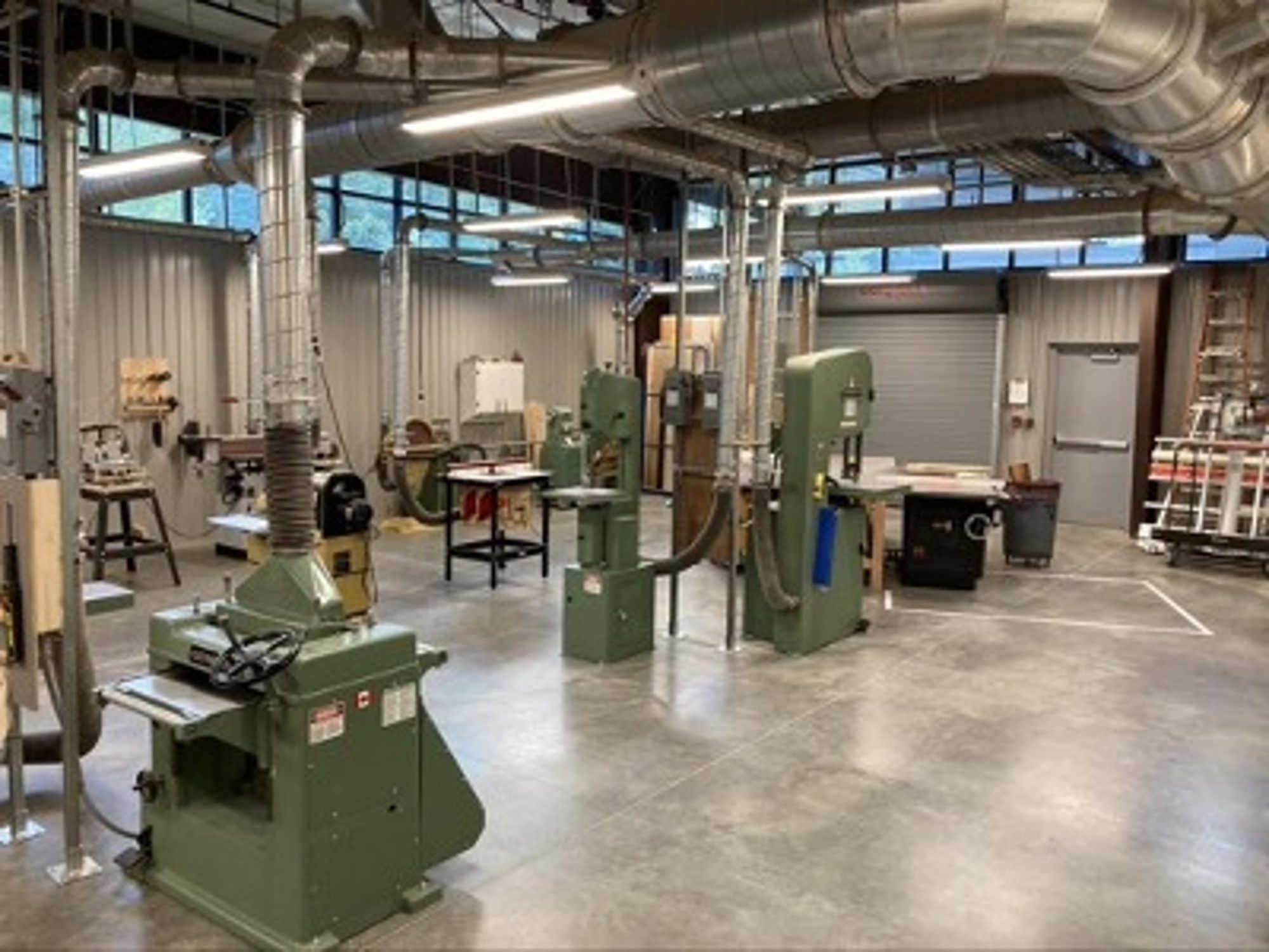 UA Little Rock WCAD wood machine shop