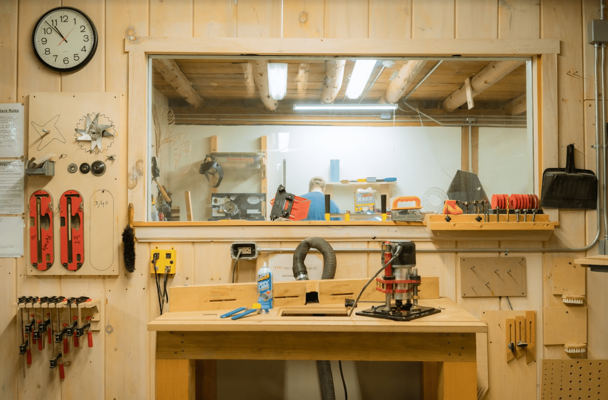 Vermont Woodworking School Shop