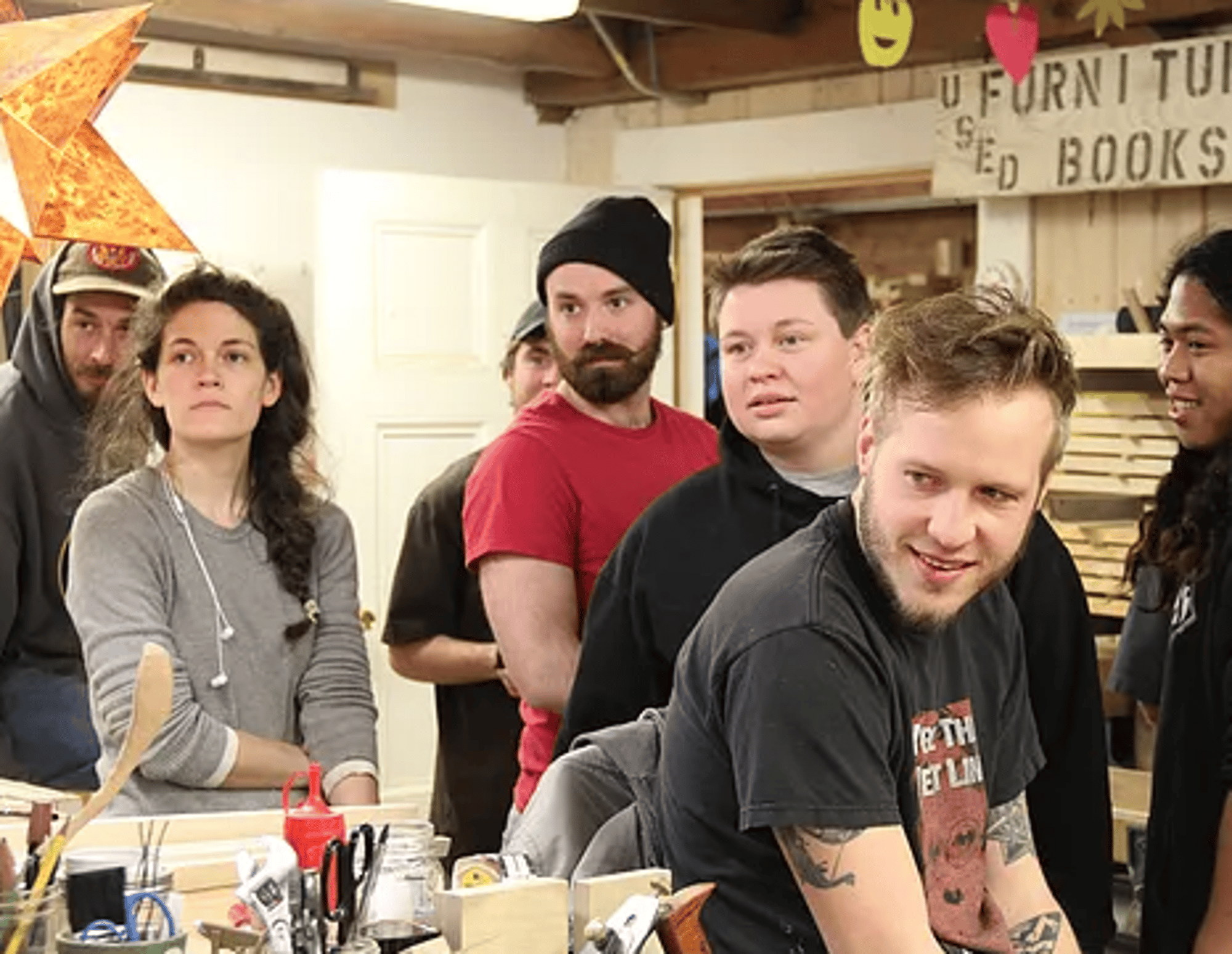 Vermont Woodworking School Students