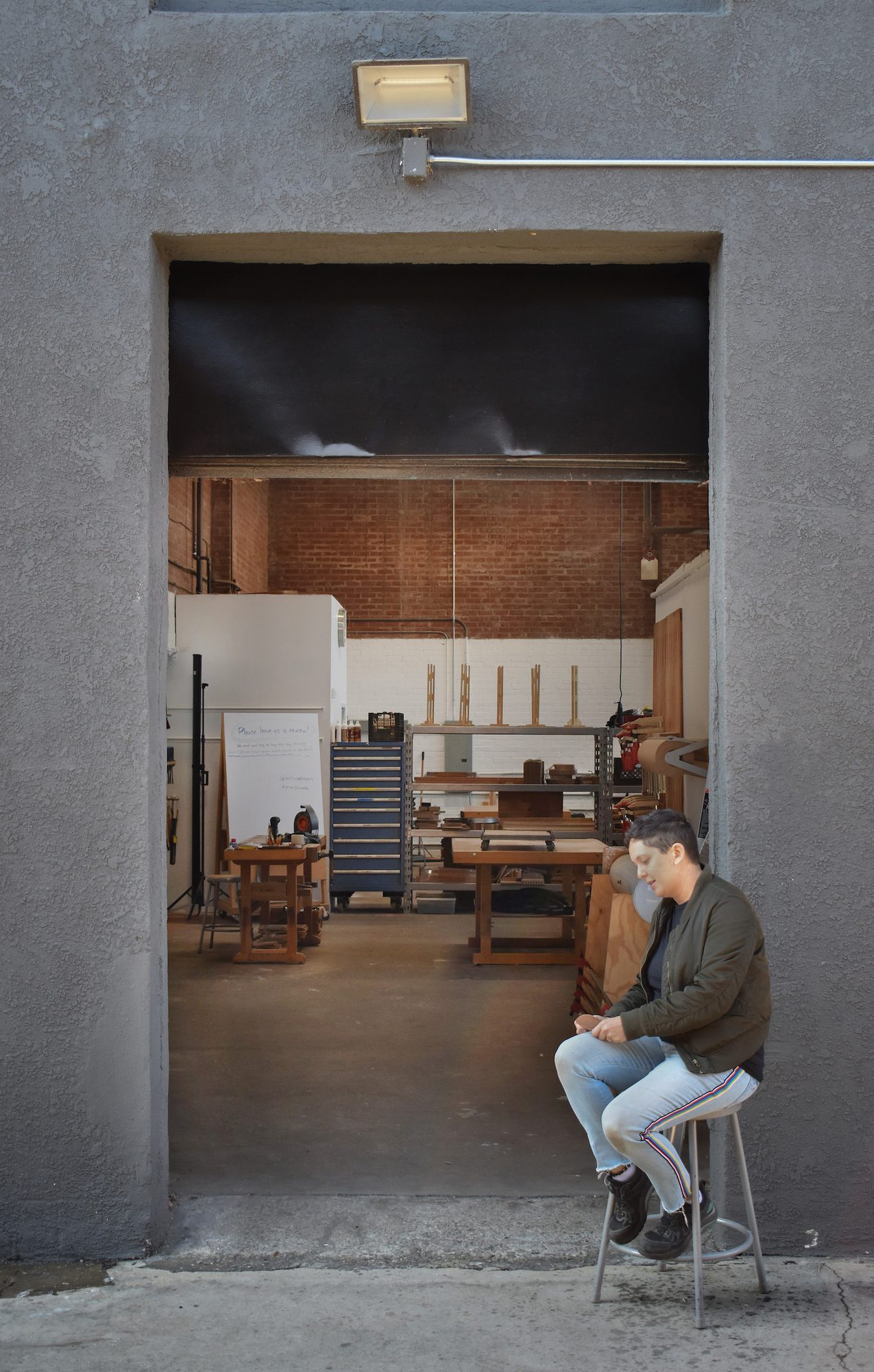 Entrance at Allied Woodshop