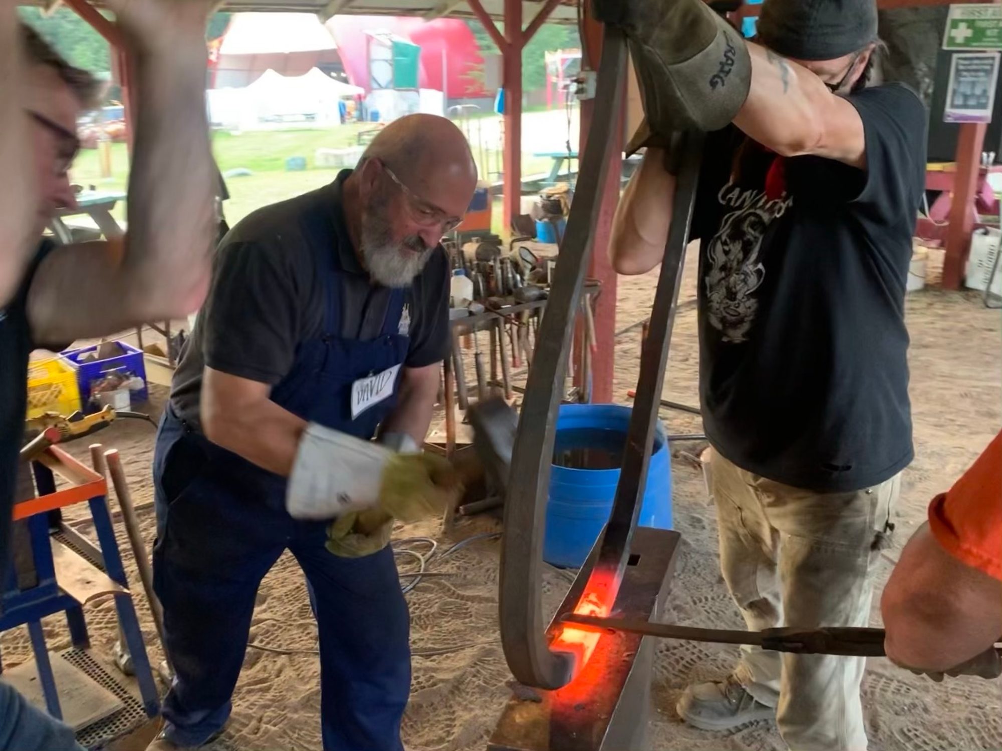 Emma Blacksmithing