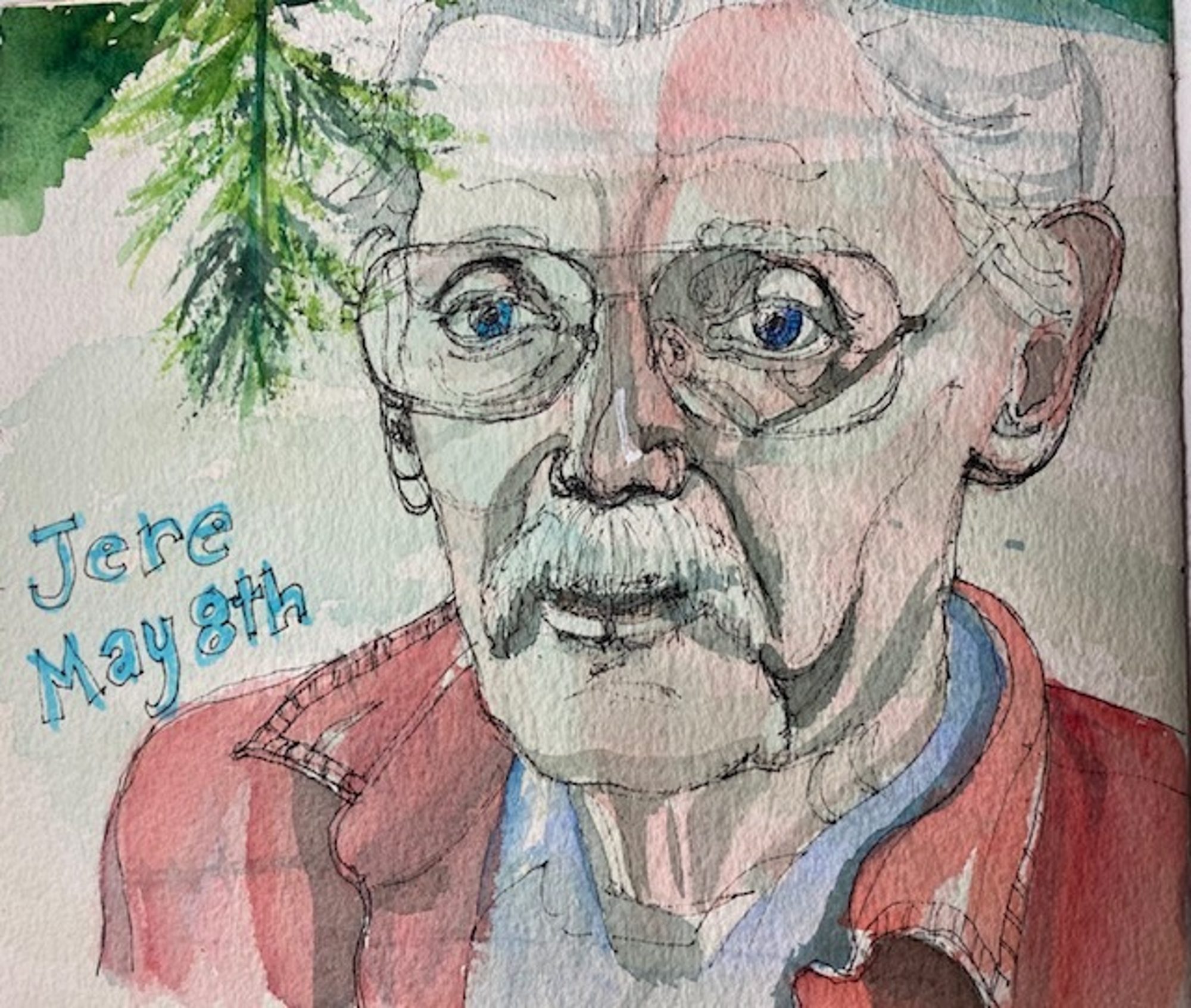 Sketch of Jere by Amy Forsyth