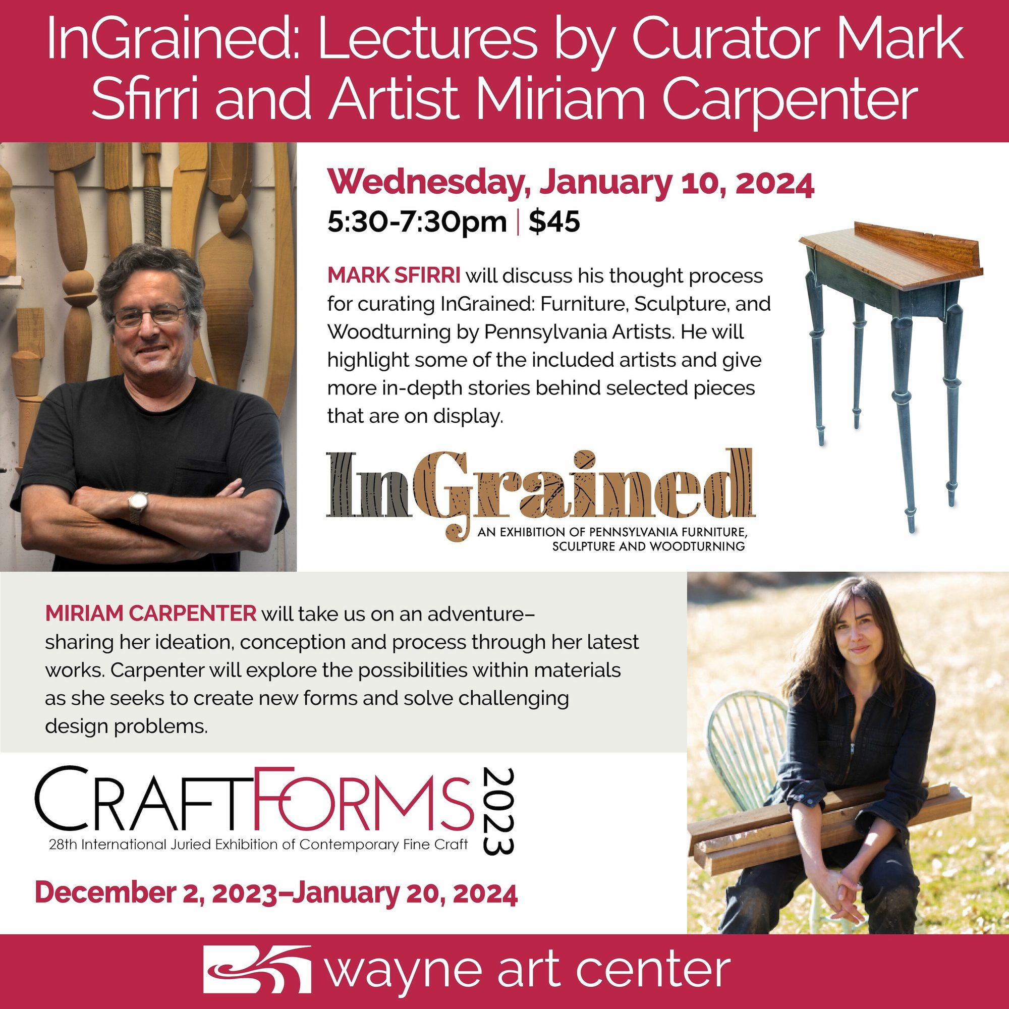 InGrained Lecture Flyer
