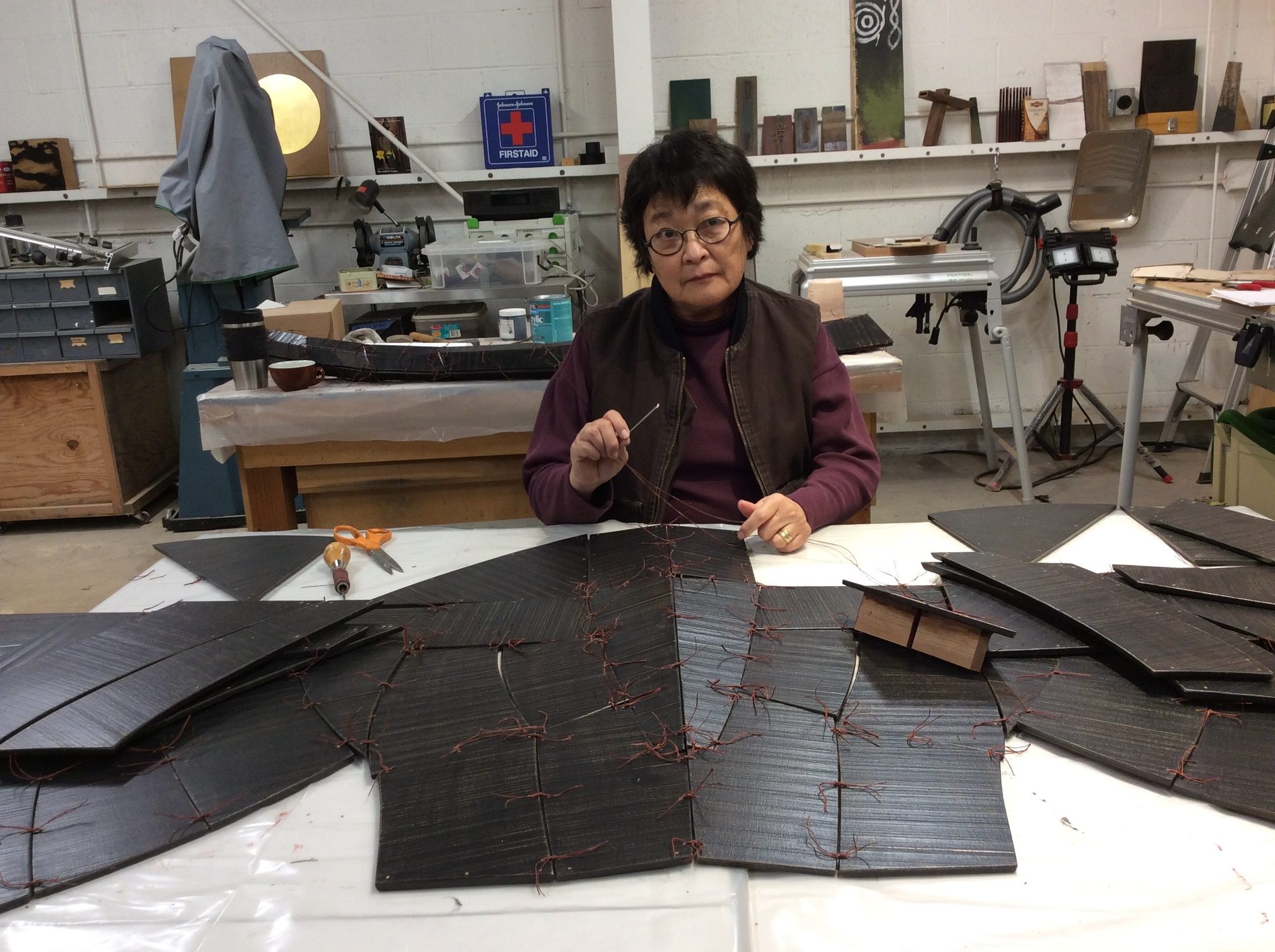 Maruyama at work
