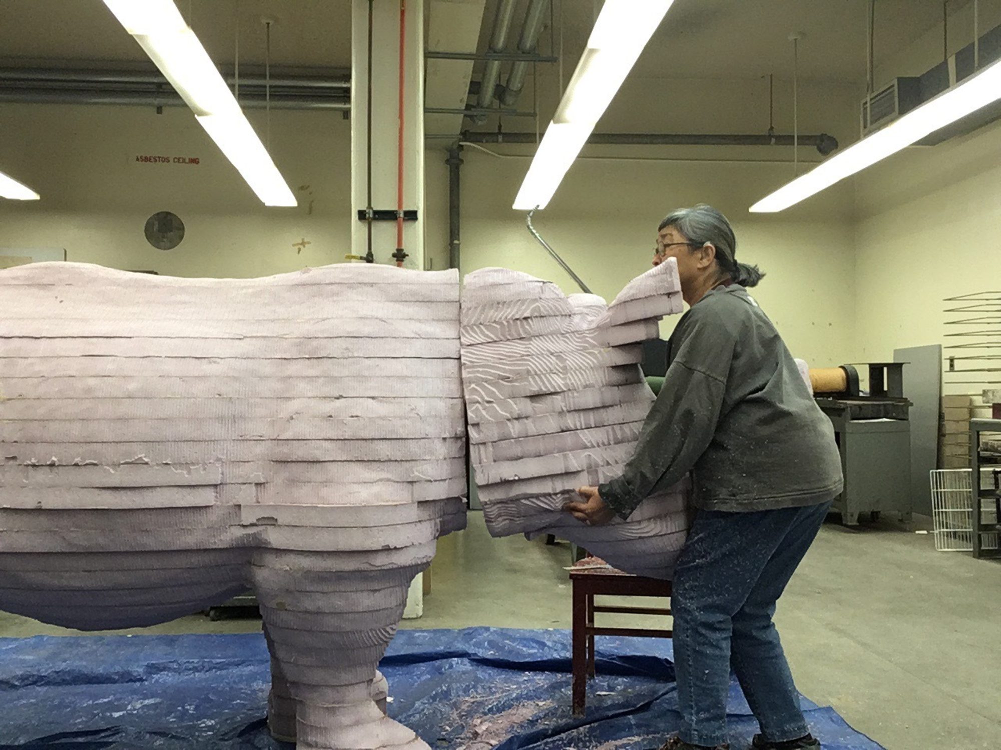 Wendy Maruyama work in progress