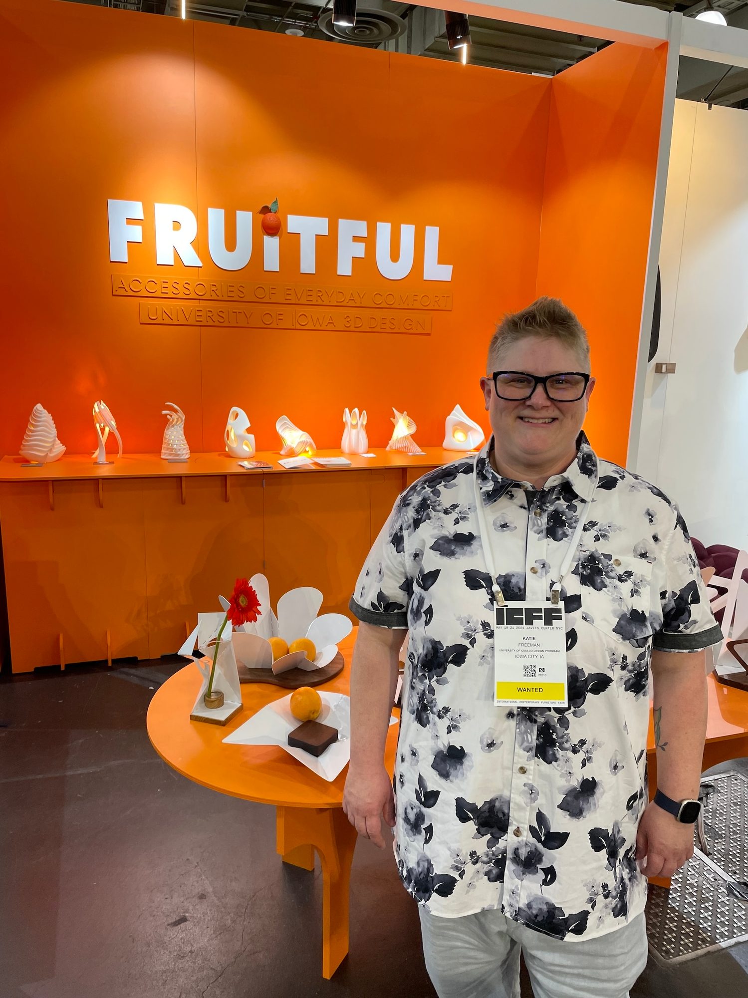 Katie Freeman at ICFF