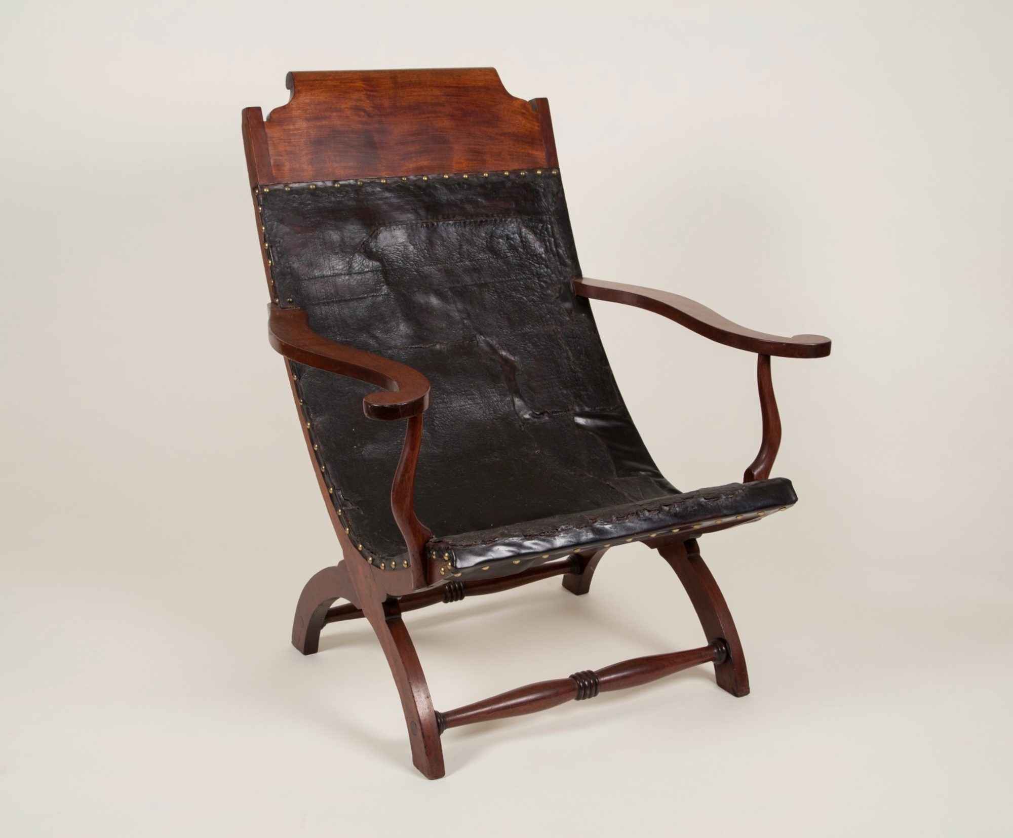 Campeche chair; ca. 1815