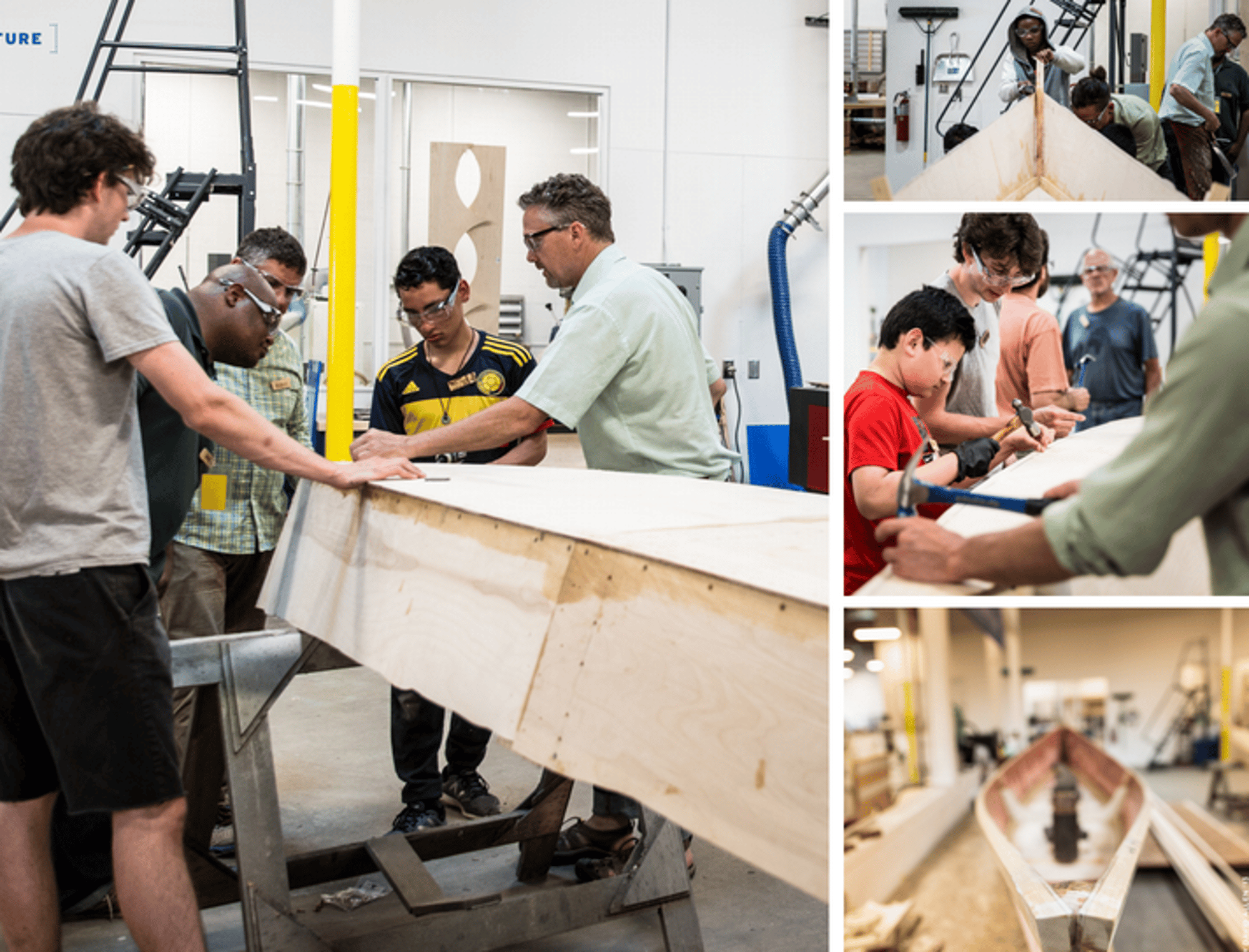 STEAM Boys Boat Build
