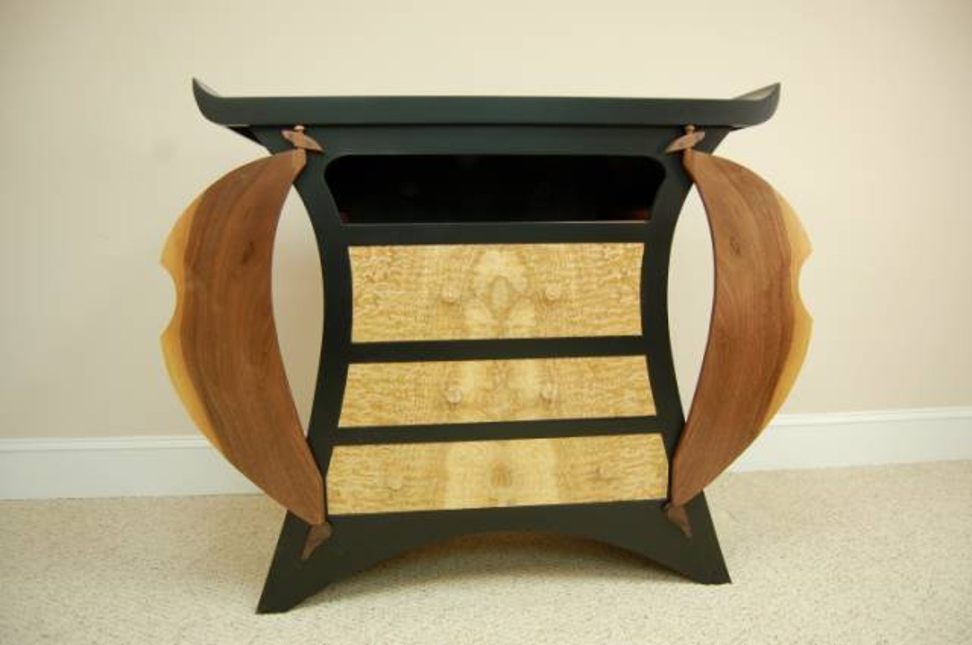 Rachel's Cabinet, open