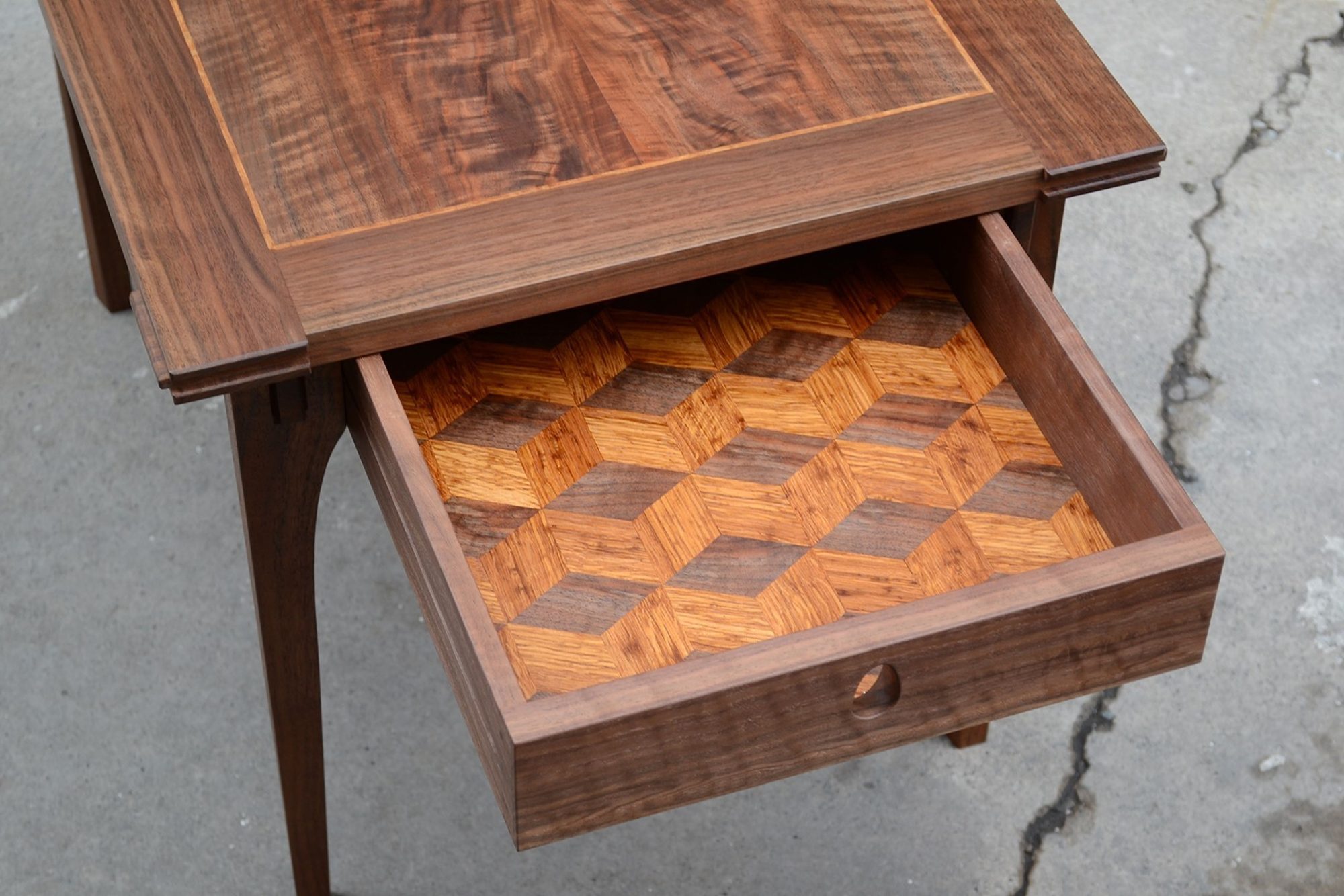Walnut Side Tables