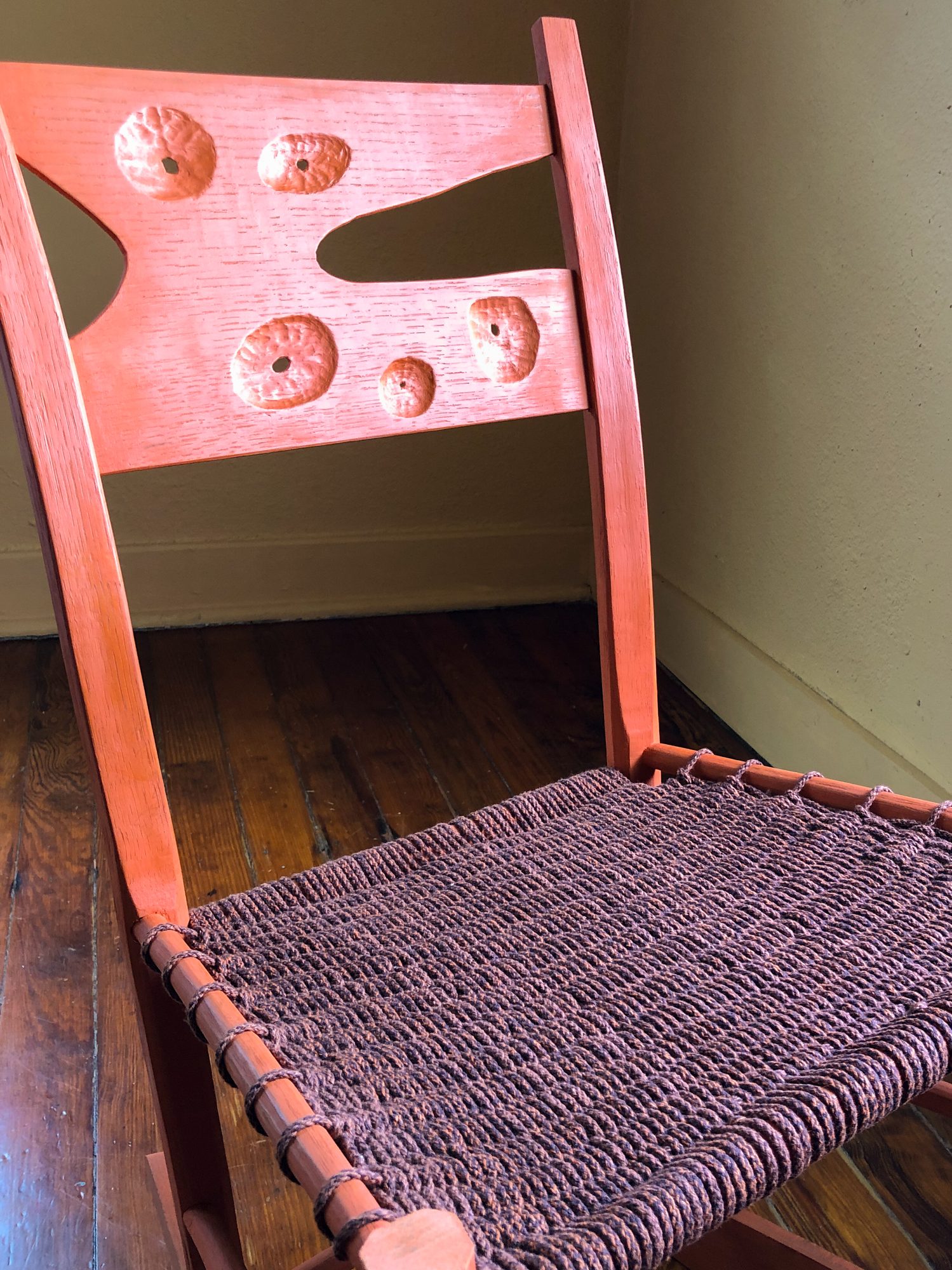 Donuts Poyner Rocking Chair detail
