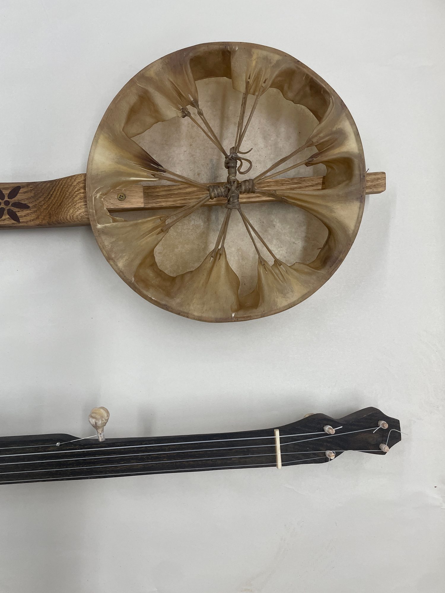 Two Banjos - detail