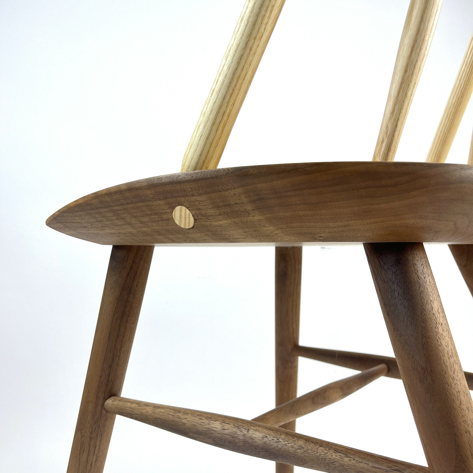 "Claire" side chair detail