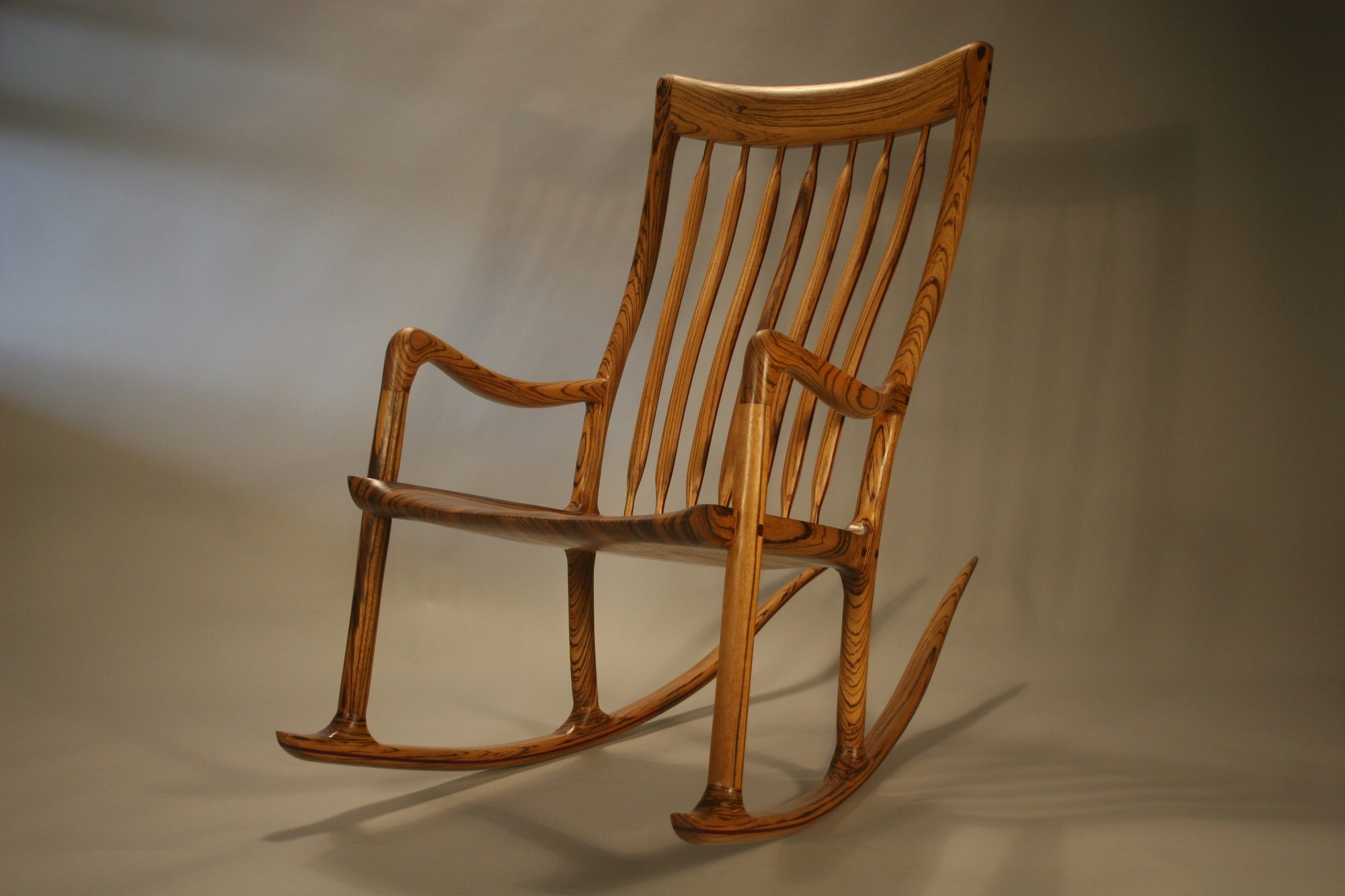 Zebrawood Rocker