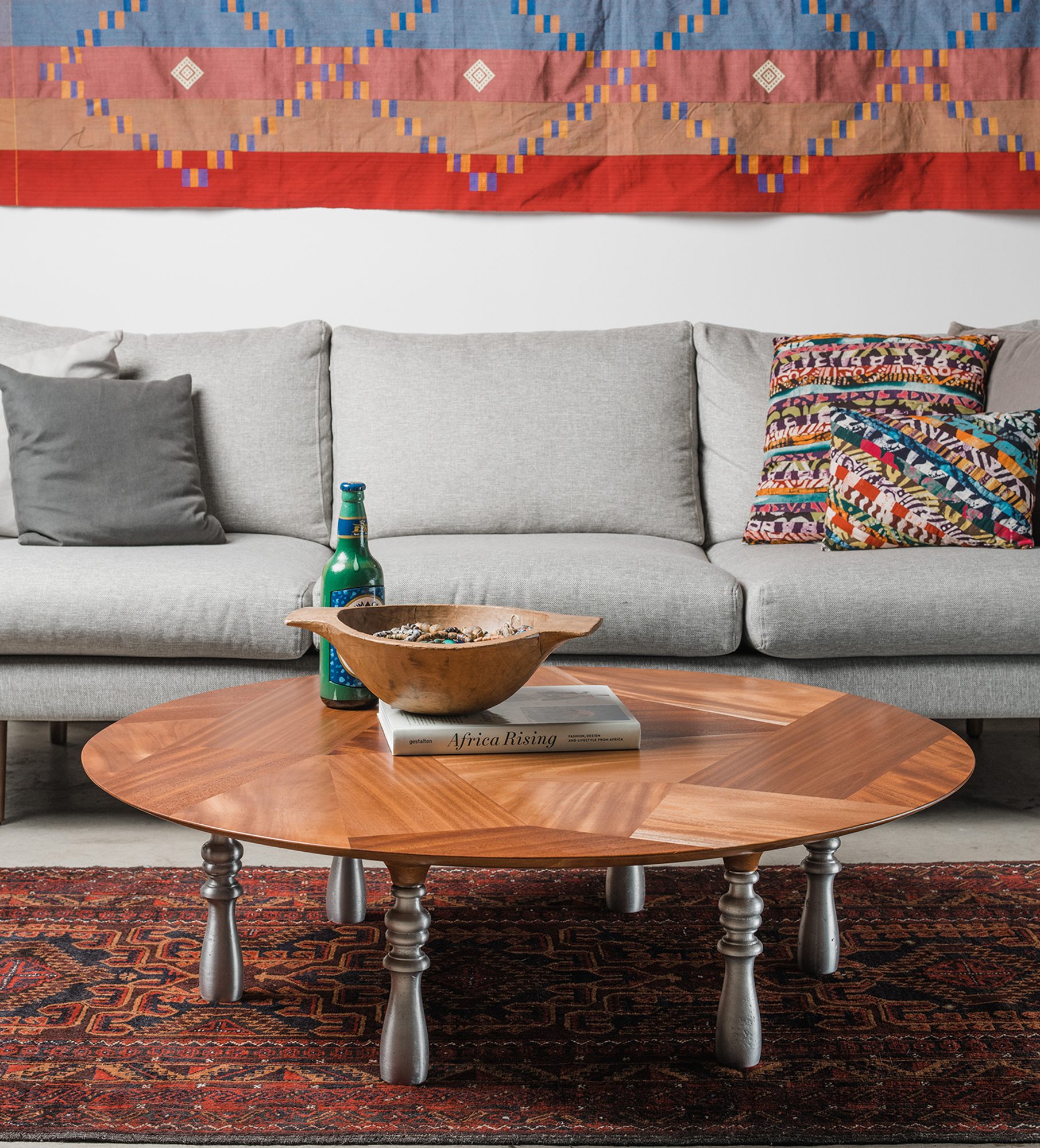 End Cut Coffee Table