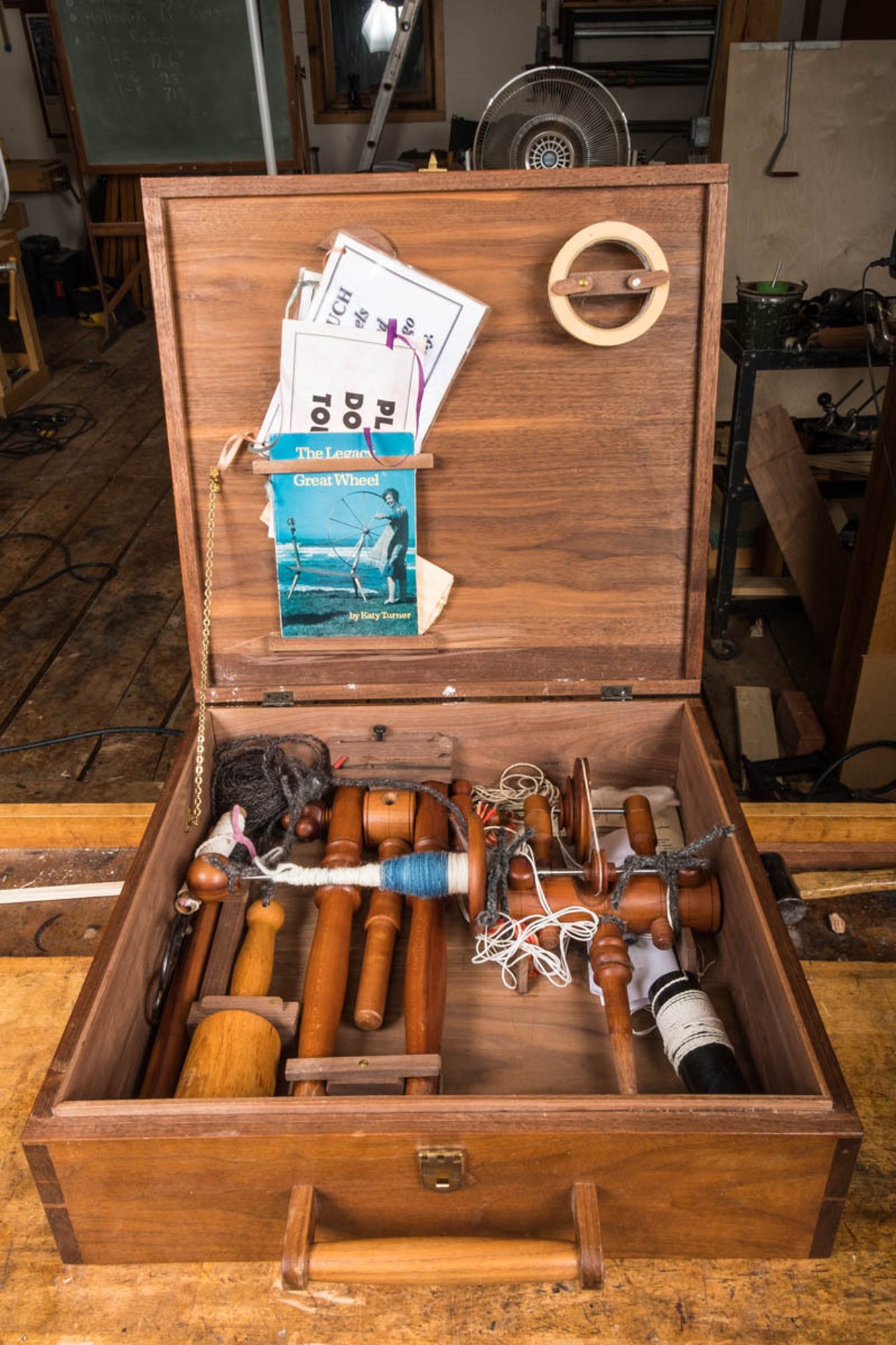 Box for accouterments to the Great Wheel