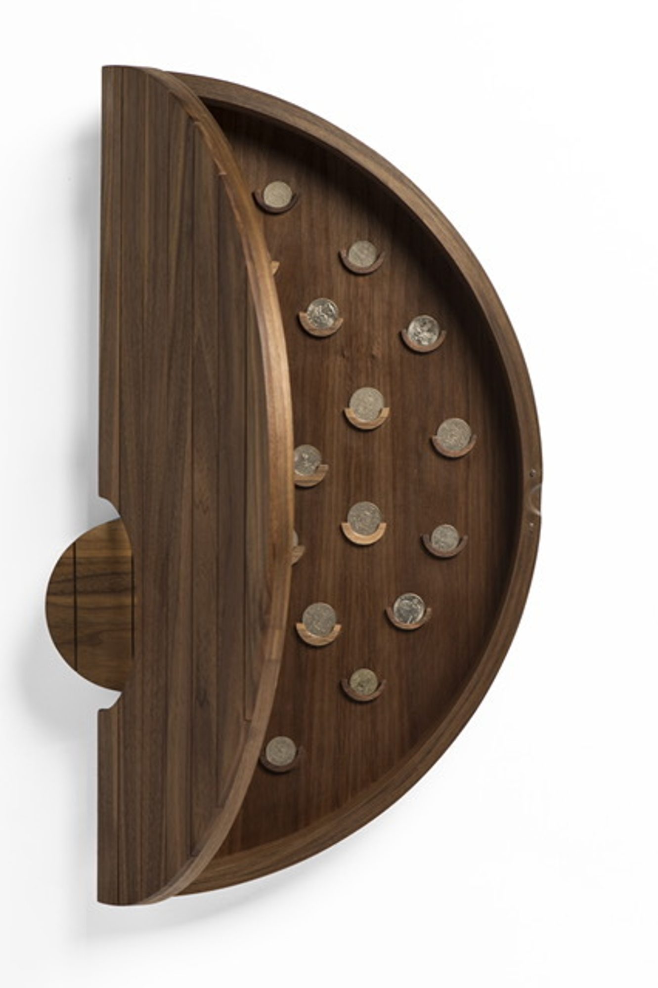 Halala Relic ||Walnut, Brass 2016 ||Diminutions 24″x 12″x 5″