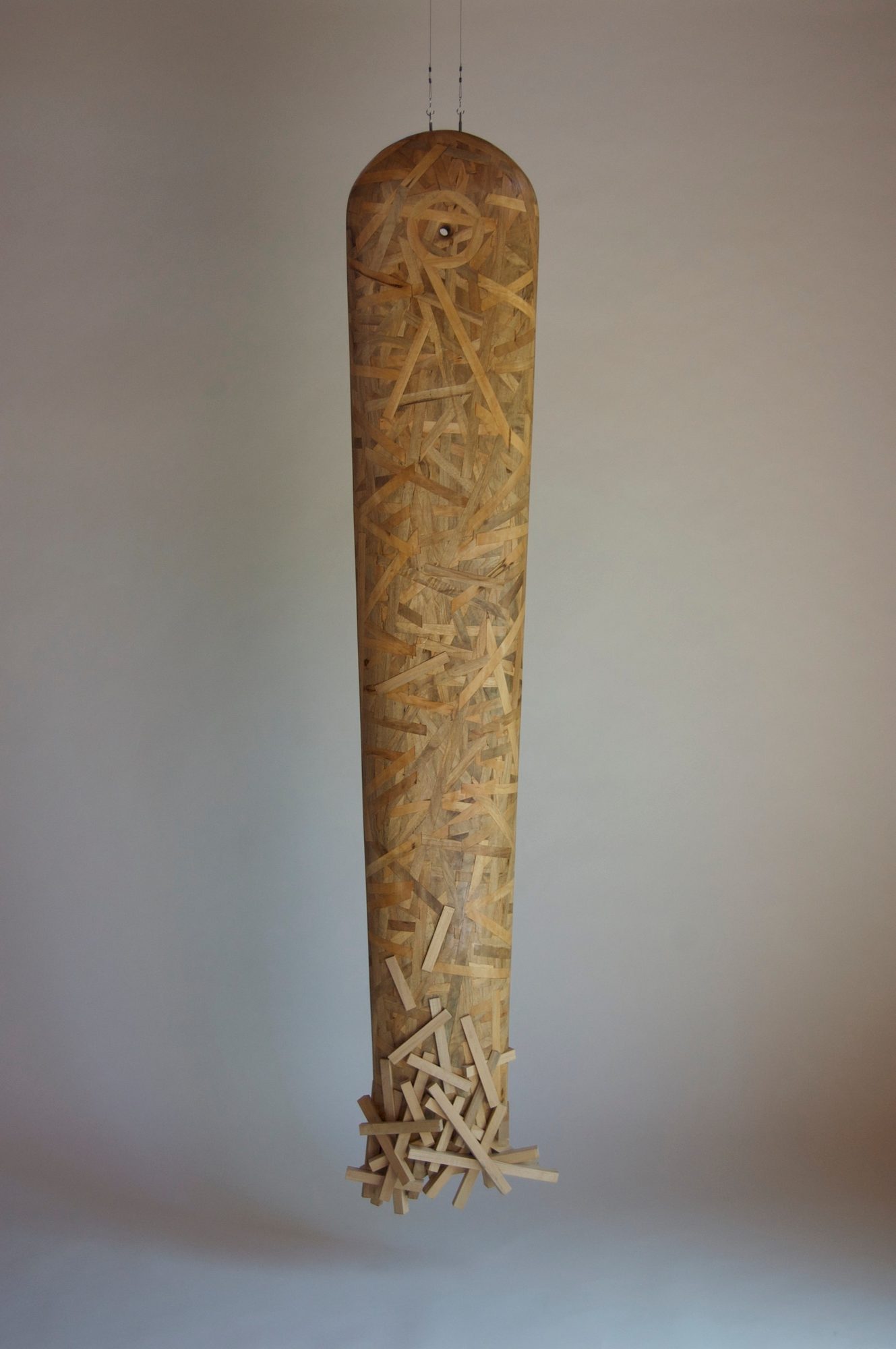 "The Lumberyard at Midnight II"  (front)