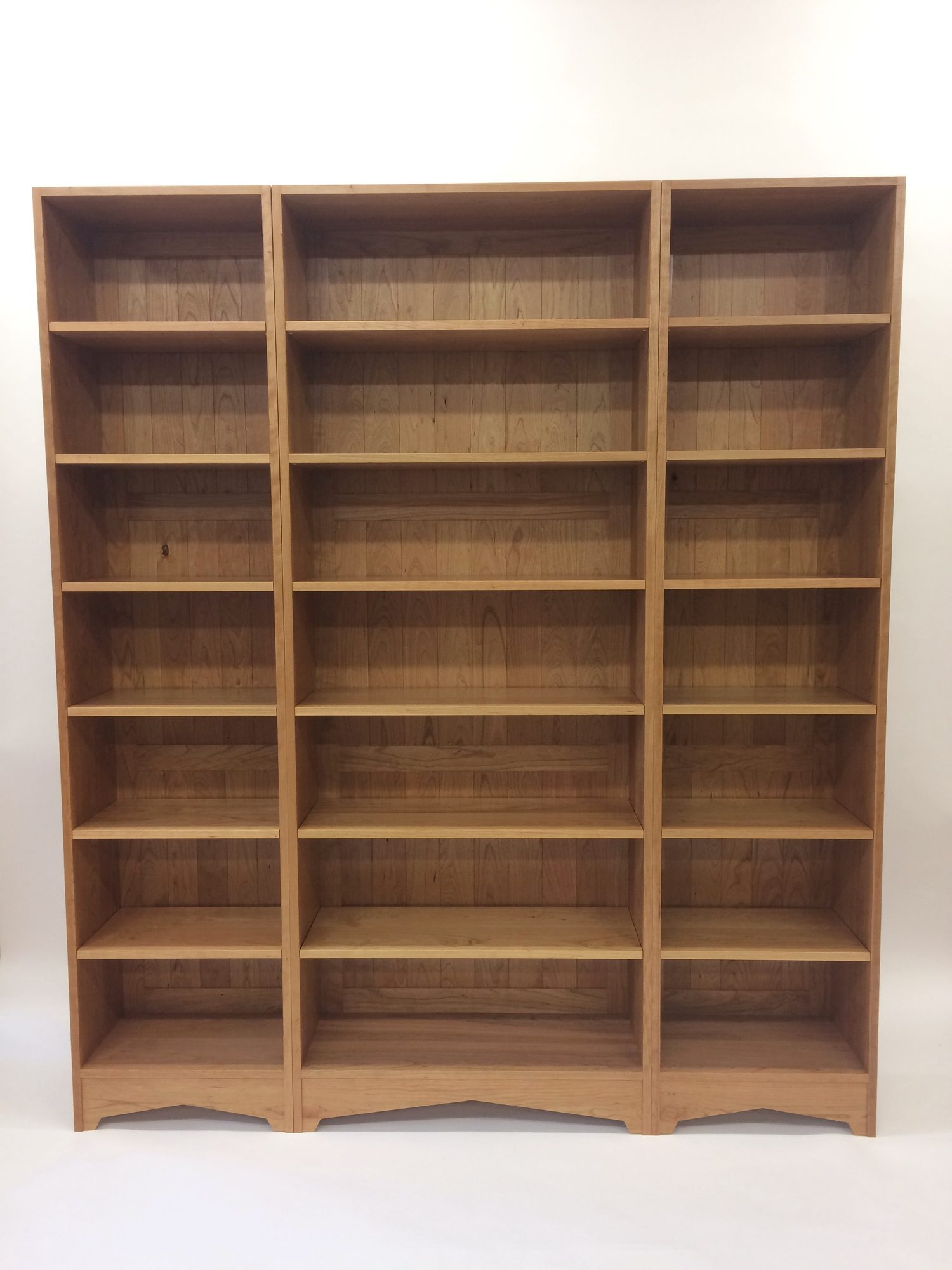 Cherry Book Shelves