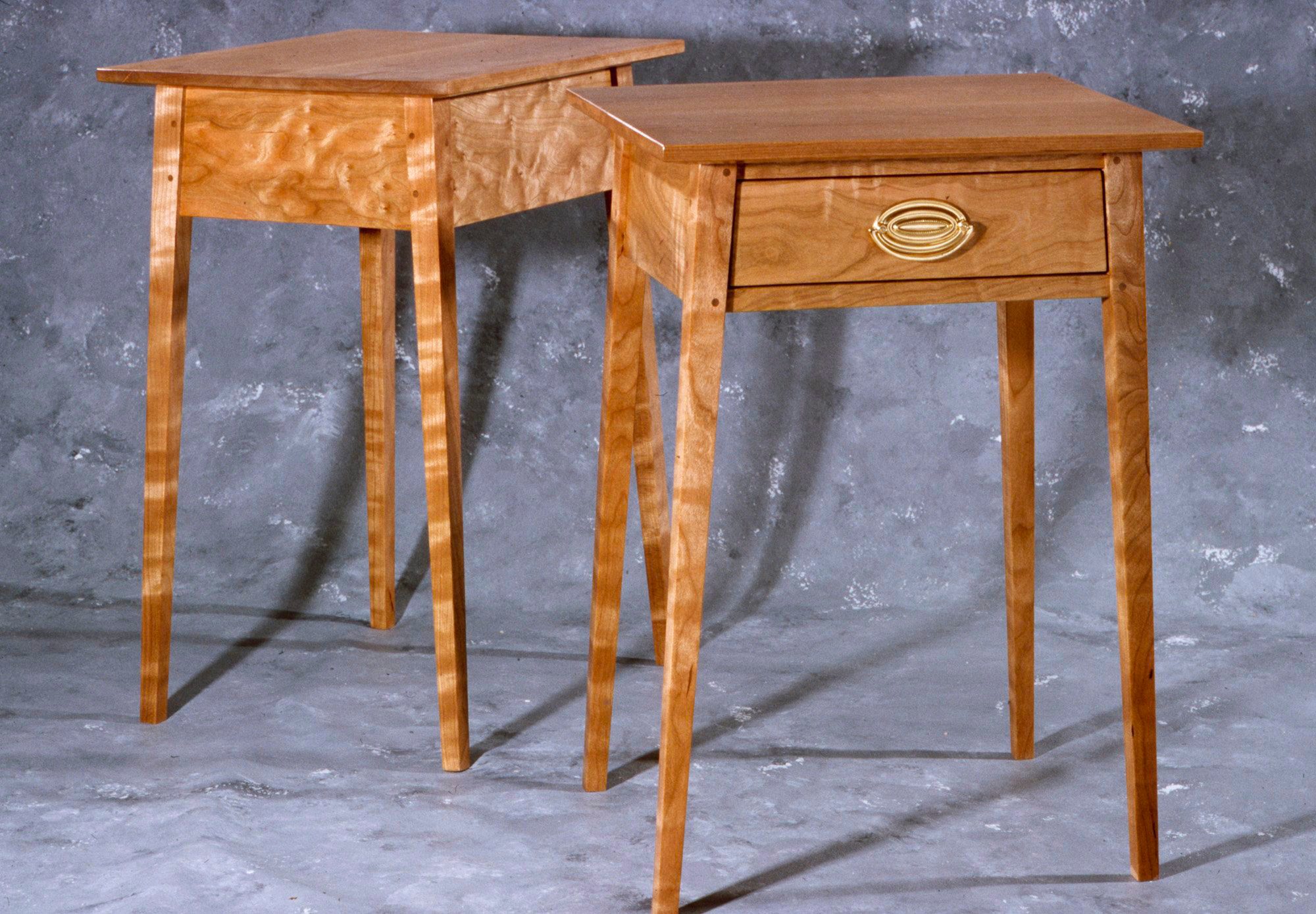 Cherry side tables