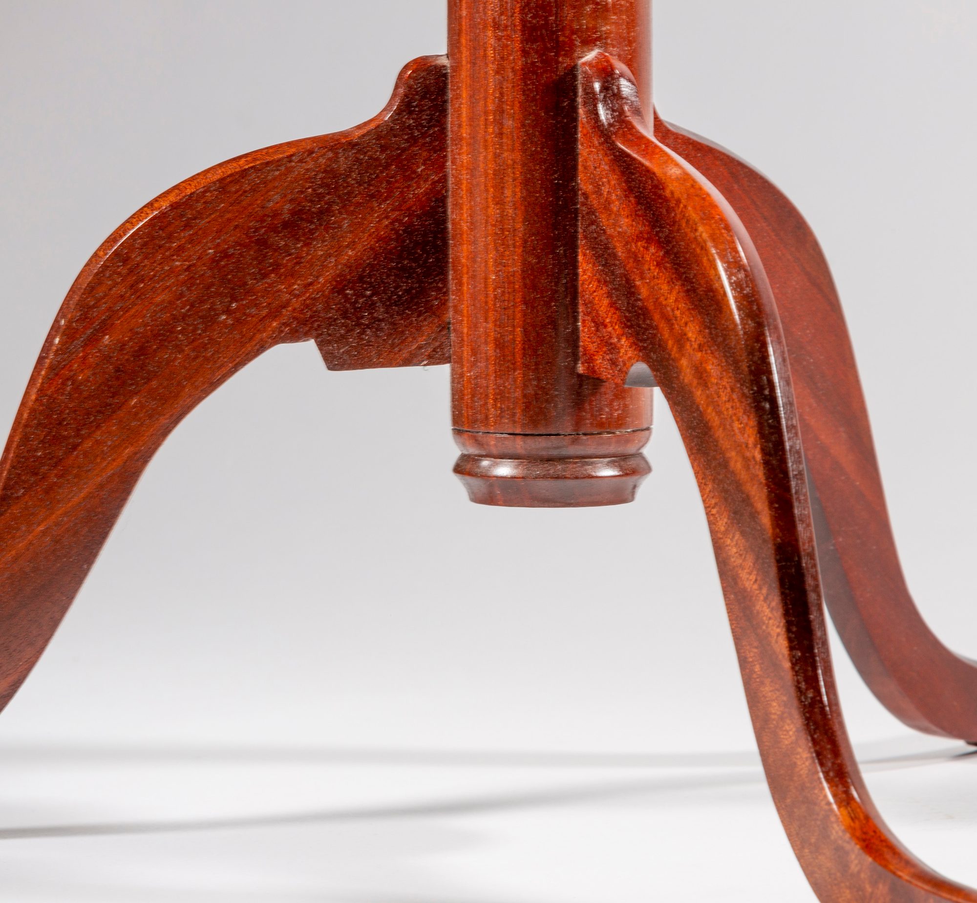 Bloodwood candlestick table