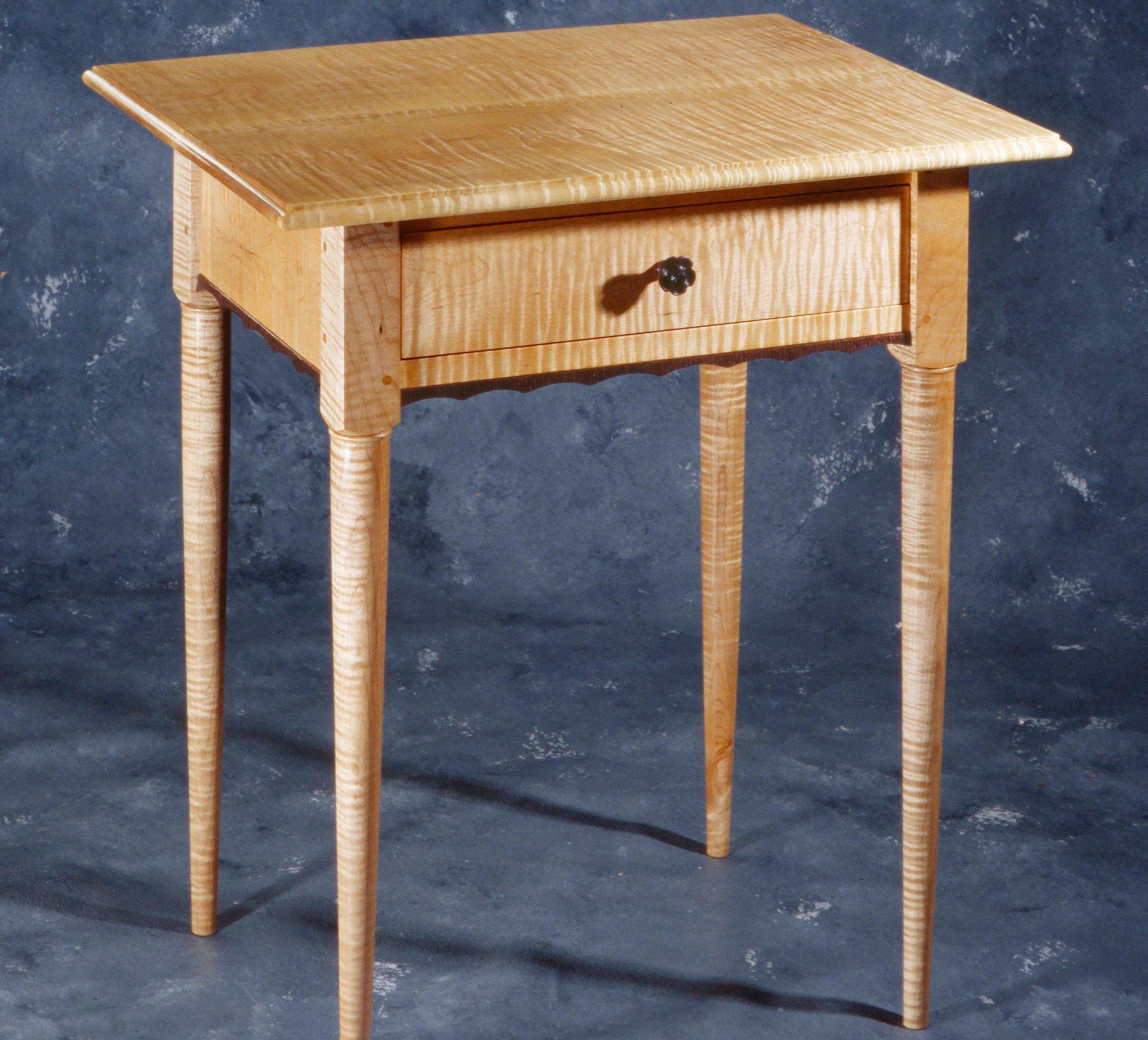 maple side table