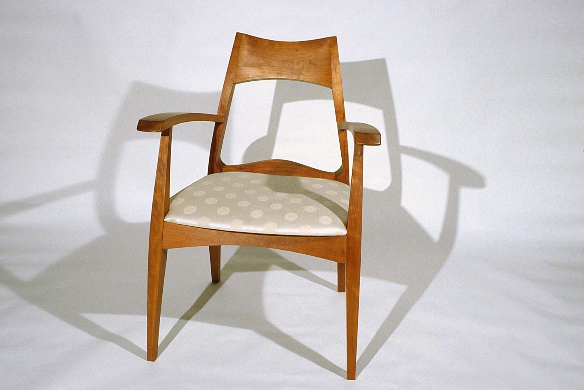 Cherry arm chair