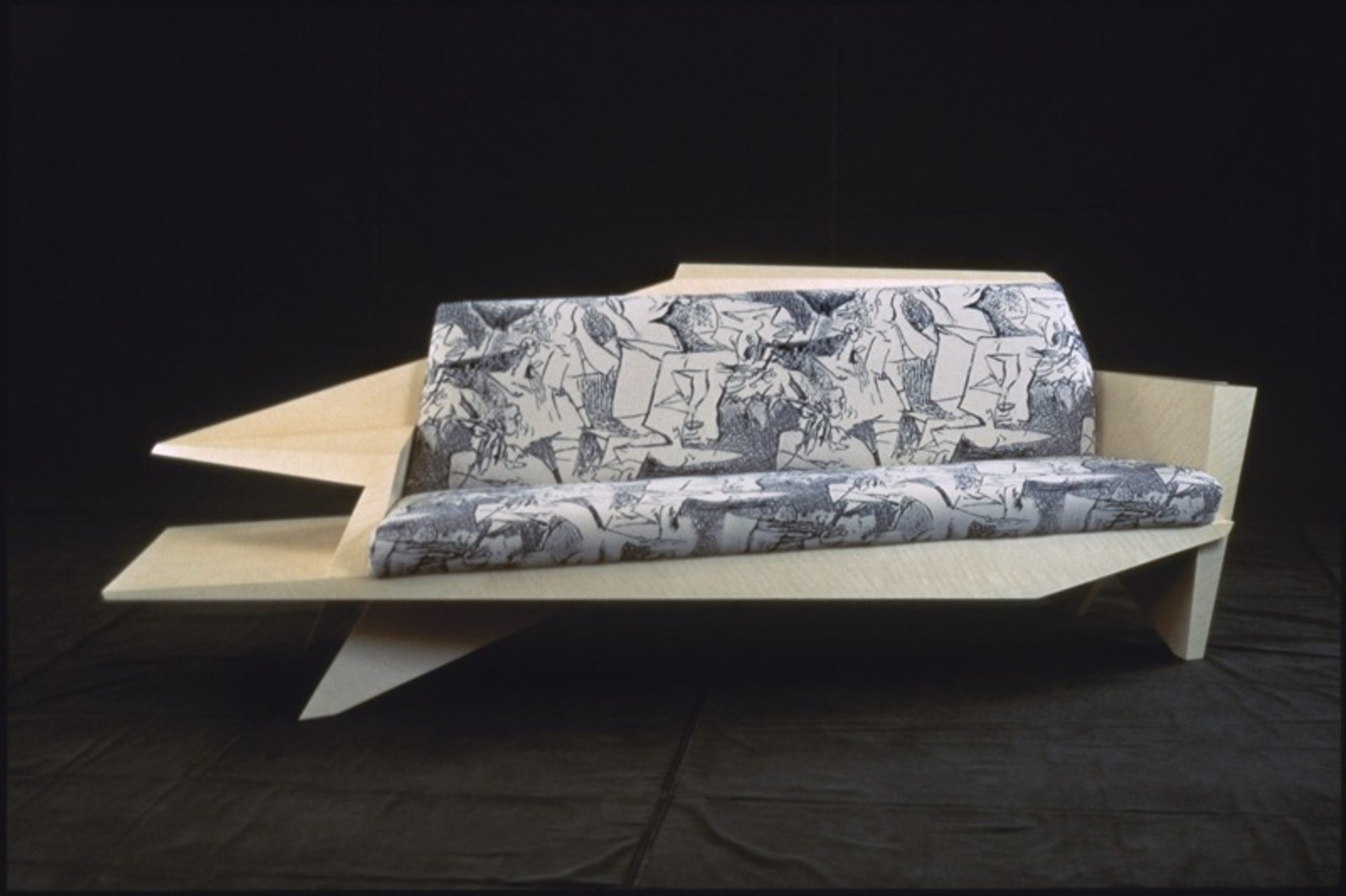 Origami couch front
