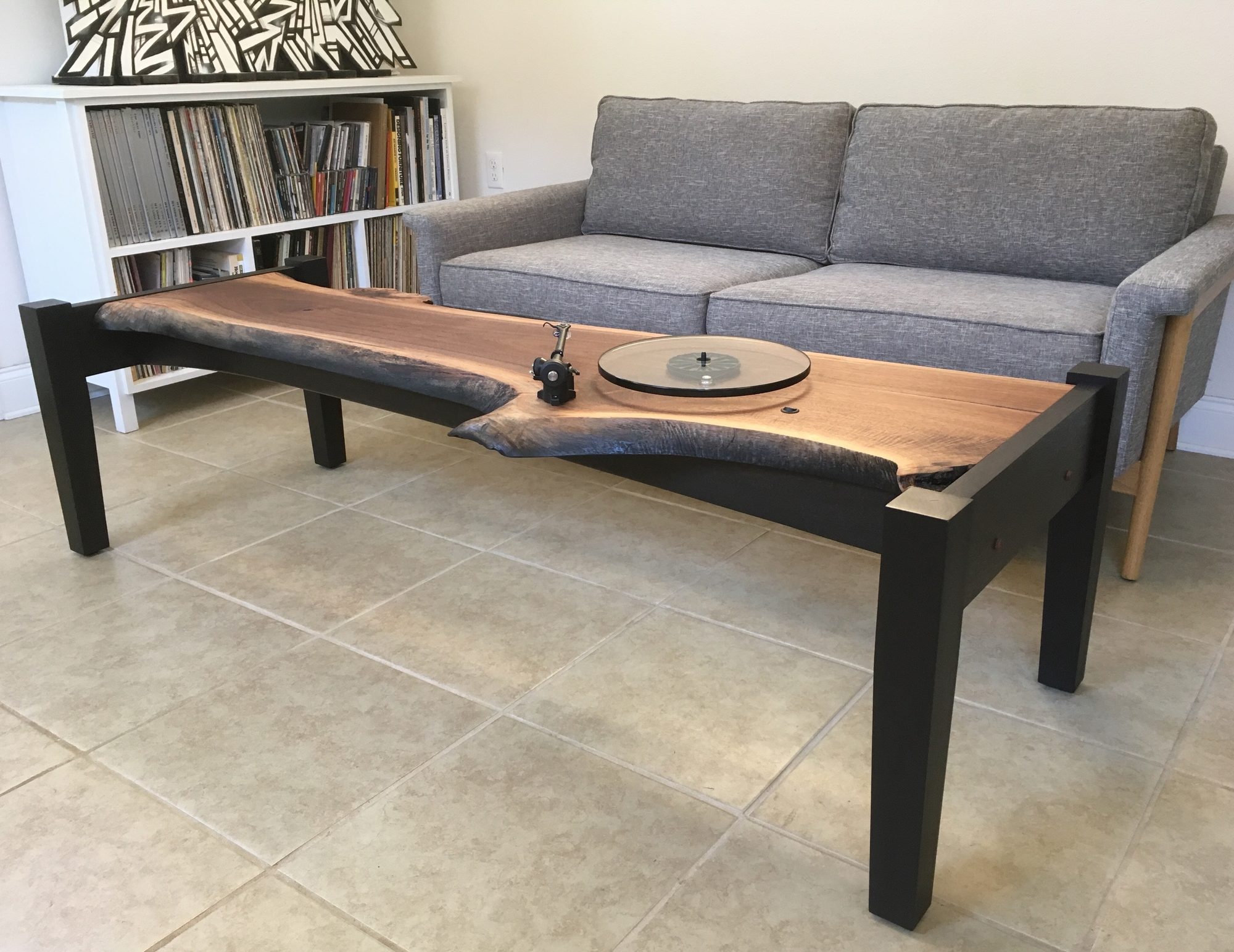 Sit and Spin Coffee Table/Turntable