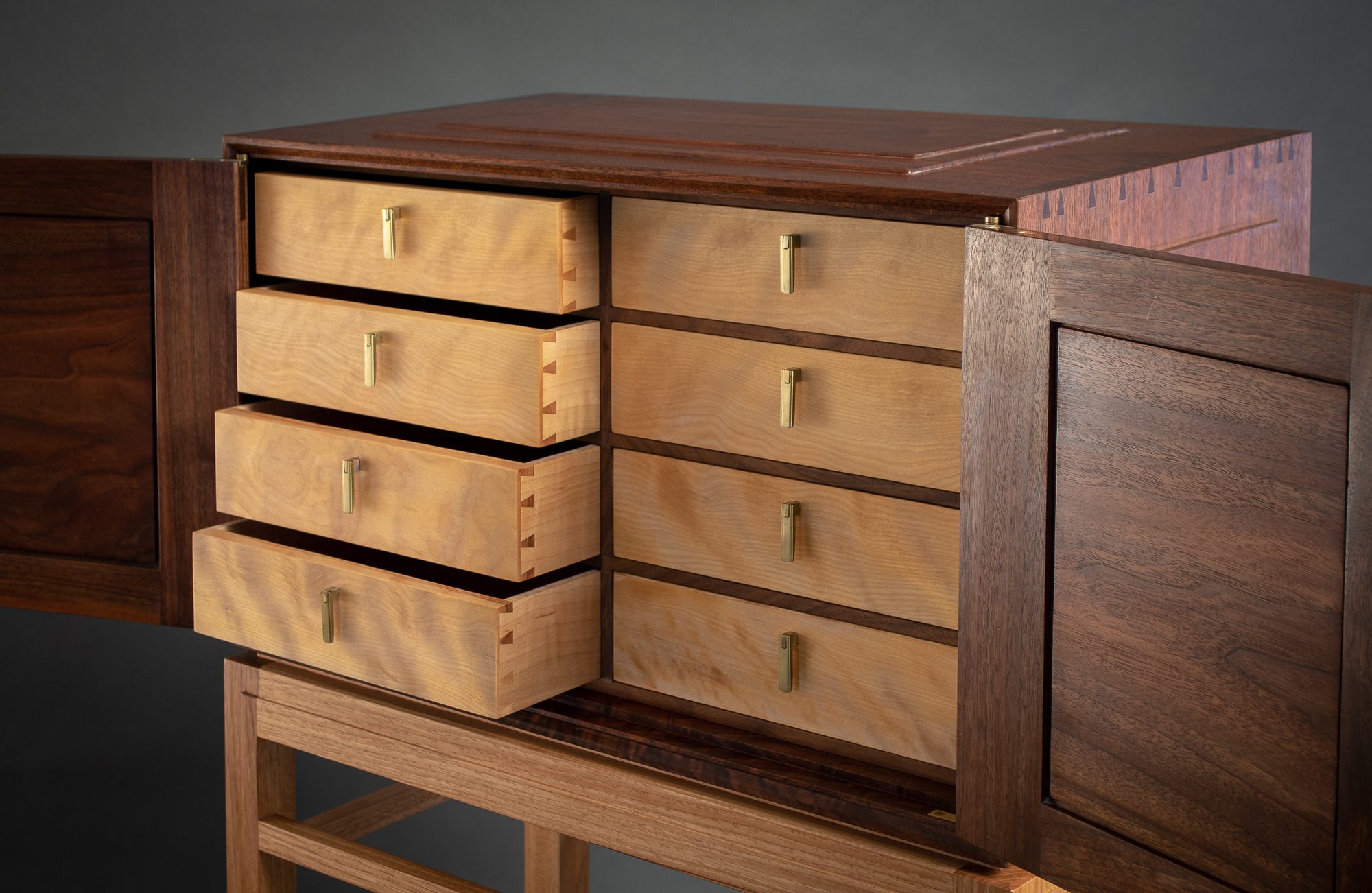 "Cabinet on Stand" Detail