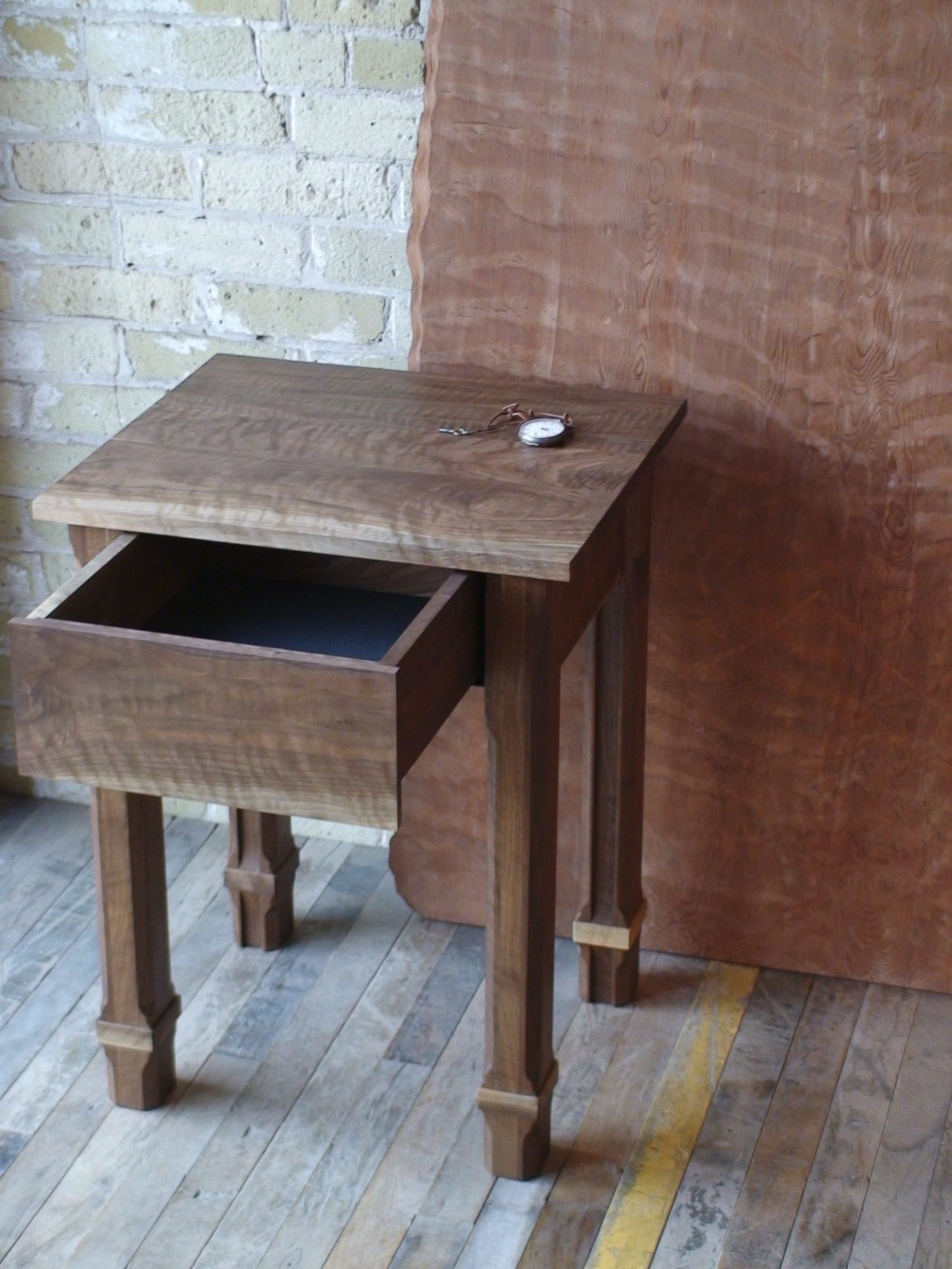 Walnut Side Table