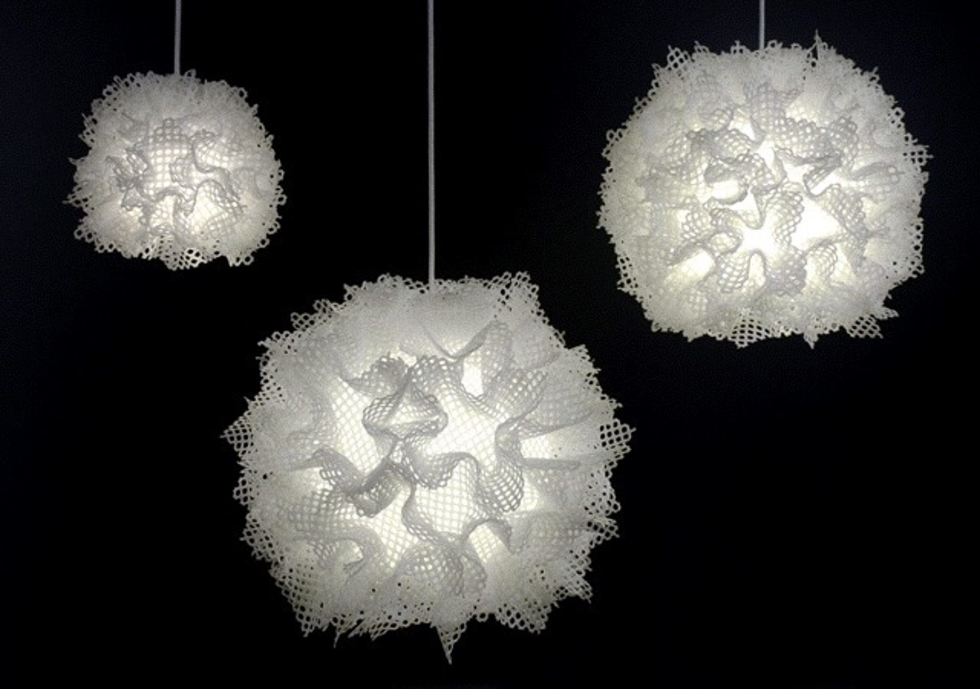 Puff pendant light trio, 2011