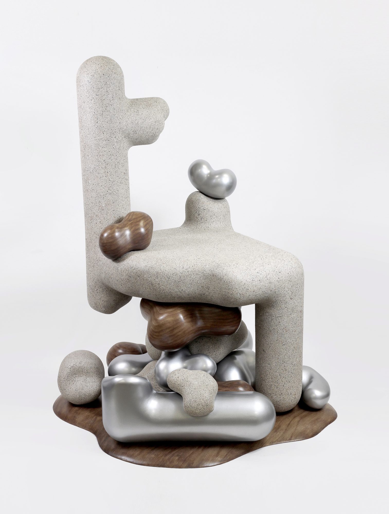 Wood, Metal, Stone