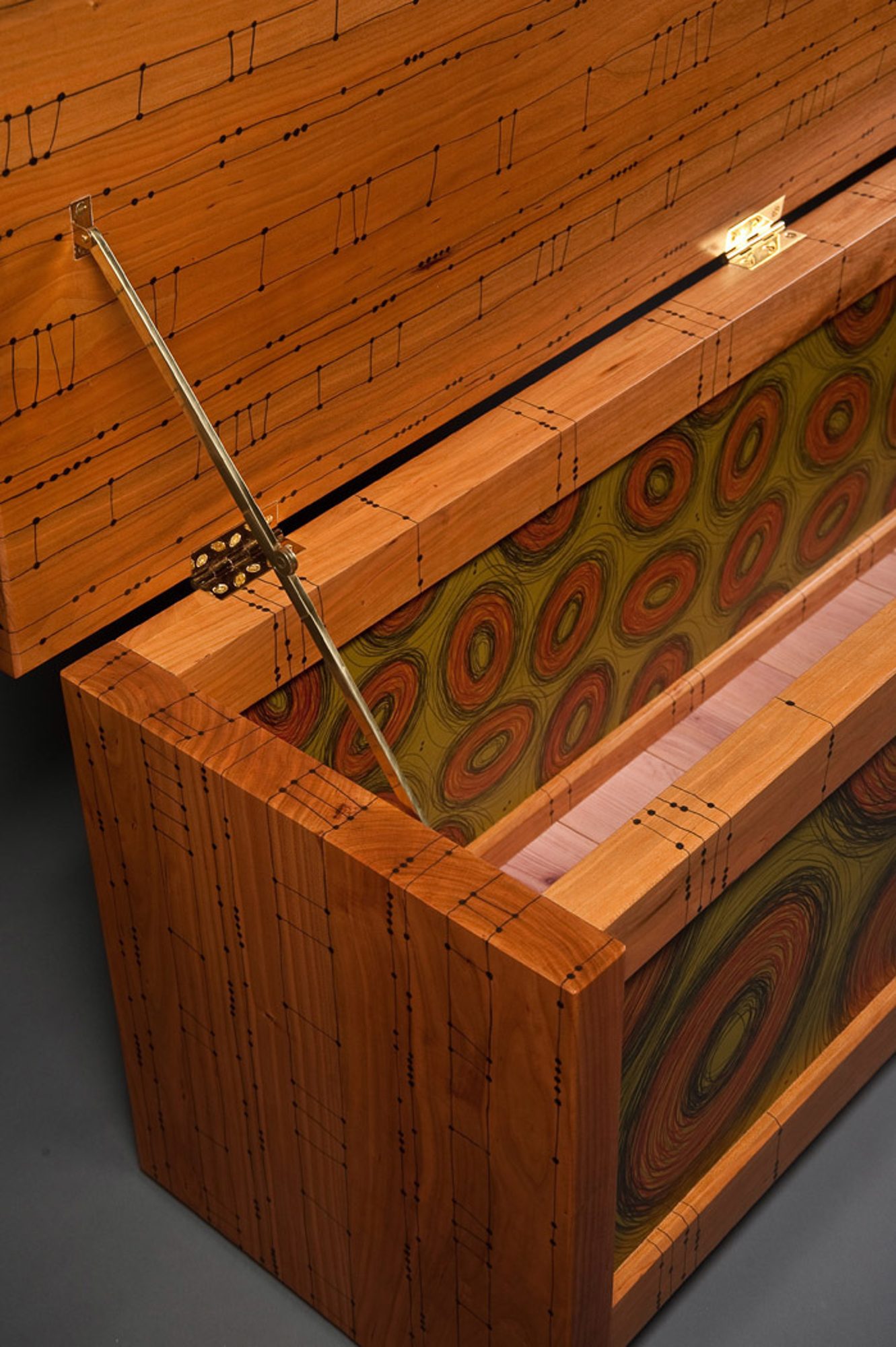 Green Blanket Chest, detail