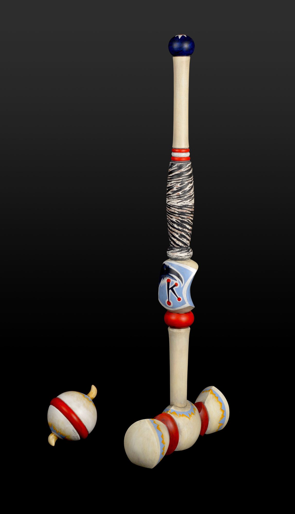 CROW K MALLET AND BALL