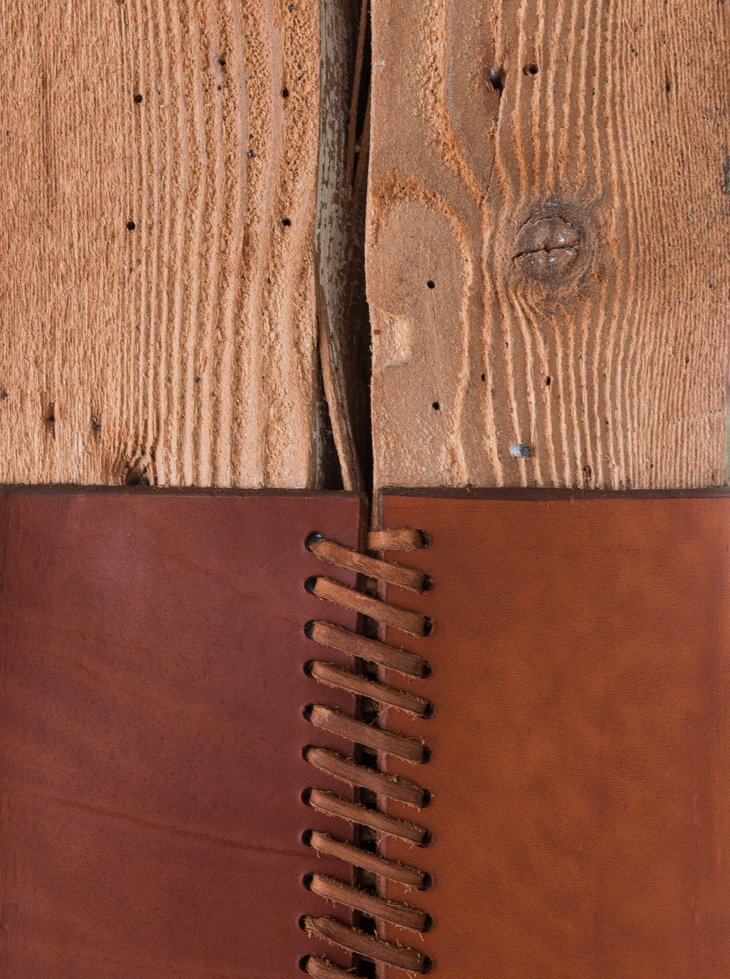 Detail of Leather Corsets