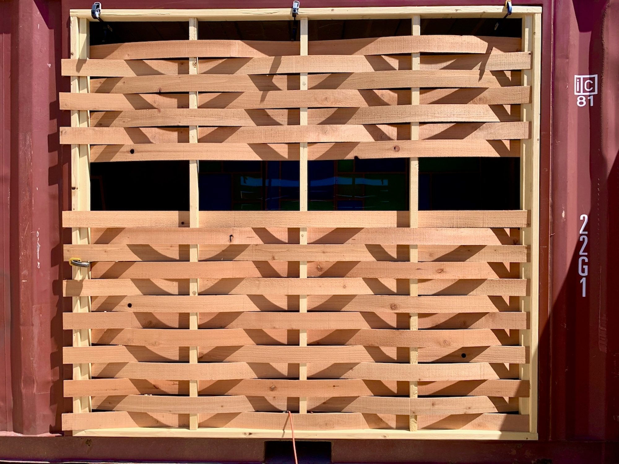 Woven Wood Fence/Gate Prototype
